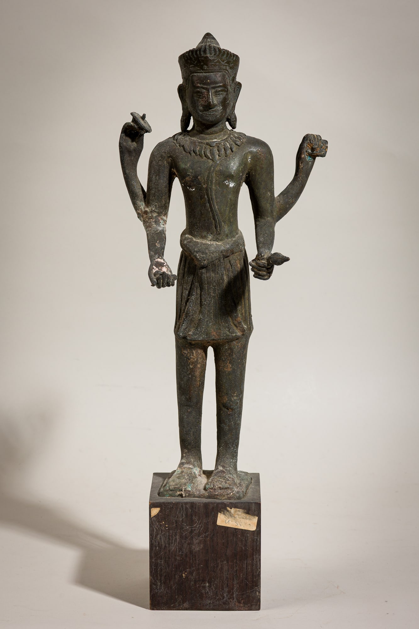 SE Asian Bronze Four-Armed Bodhisattva (1 of 12)