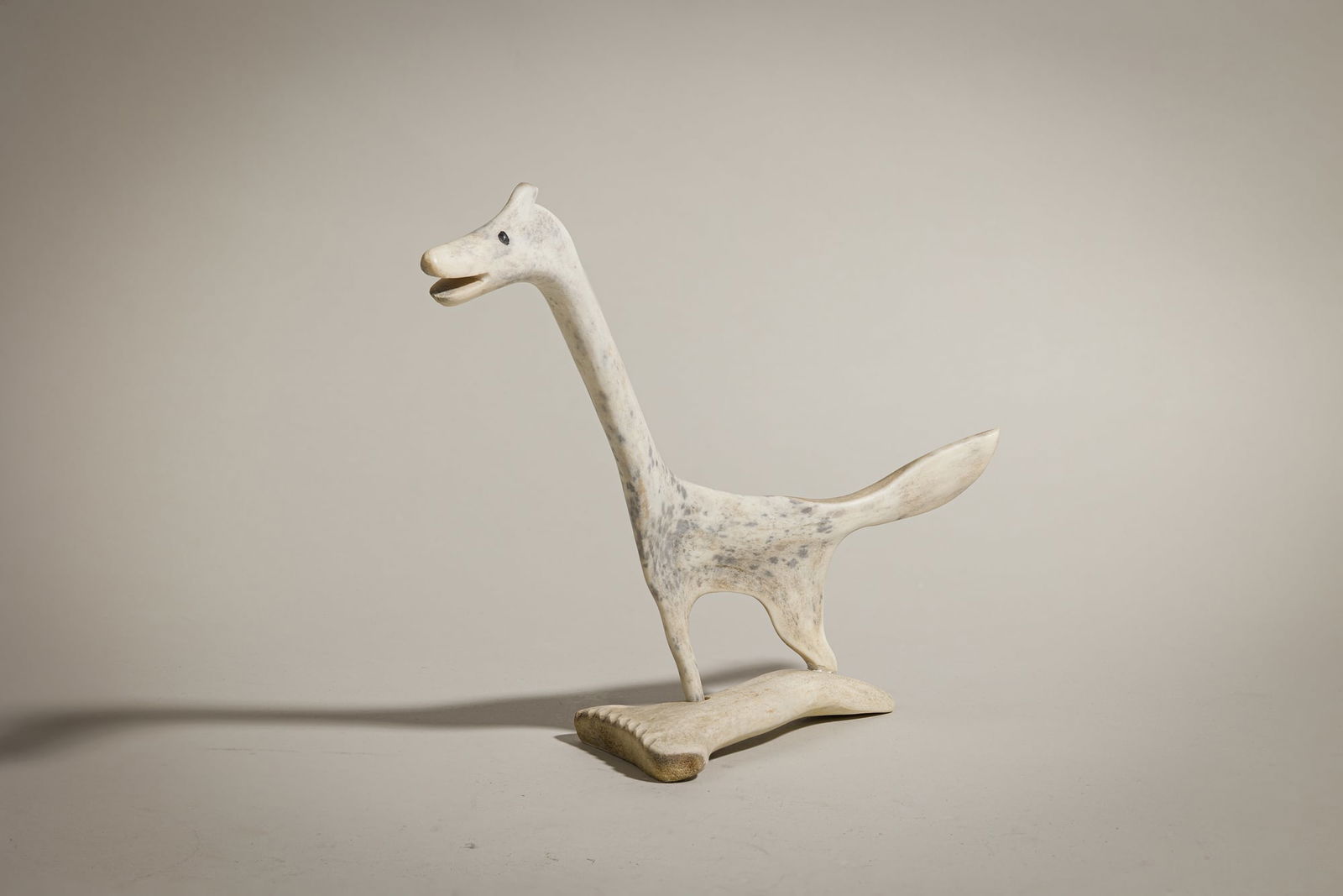 Romeo Eekerkik (attrib), Inuit carved bone animal figure (1 of 9)