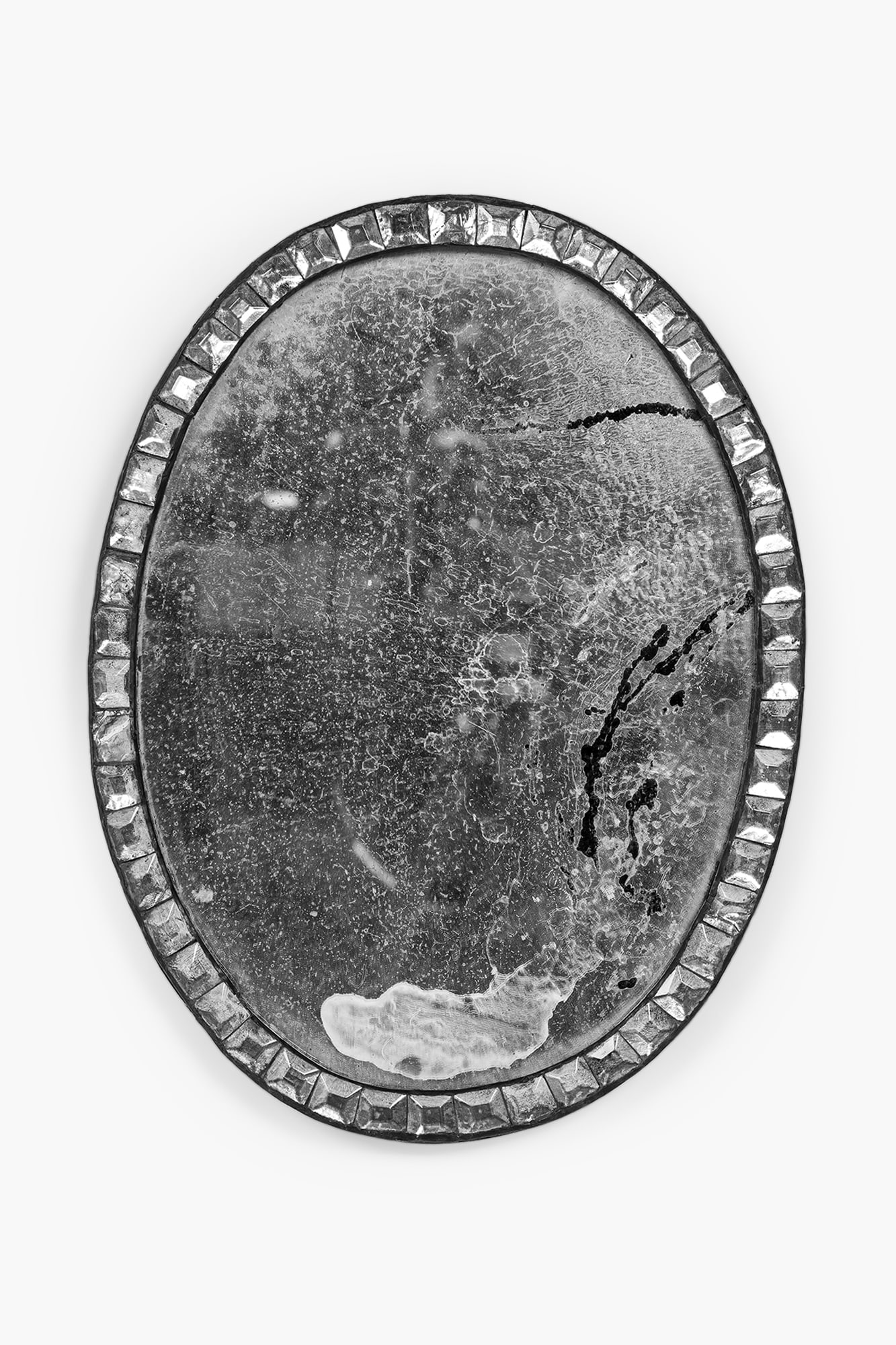 Antique Irish Oval Mirror (1 of 5)