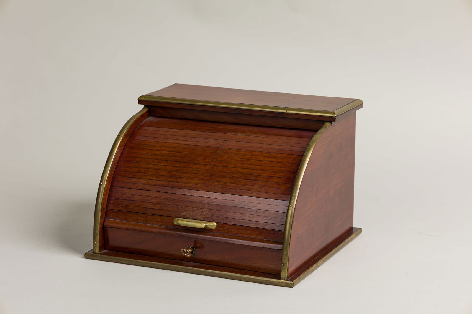 French Empire Mahogany Stationary Cabinet (1 of 11)