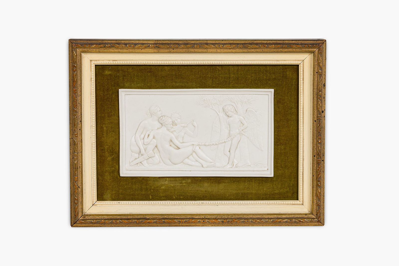 Bertel Thorvaldsen, bisque relief plaque (1 of 6)
