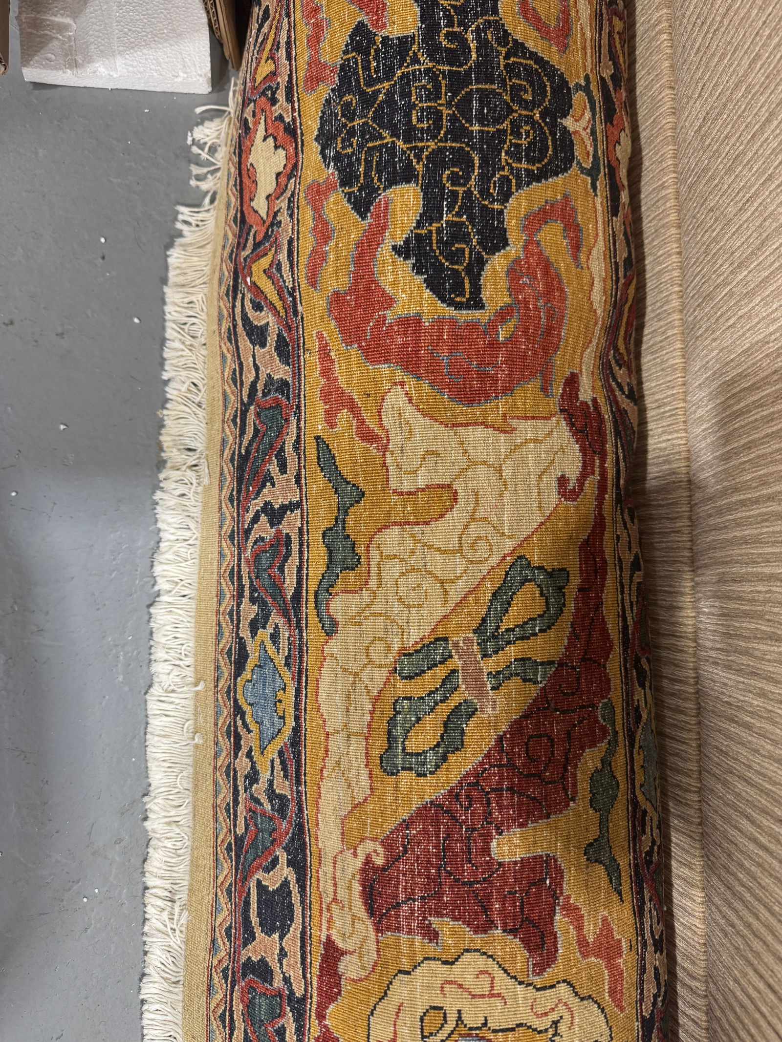 Persian Bidjar style hand knotted rug (1 of 7)