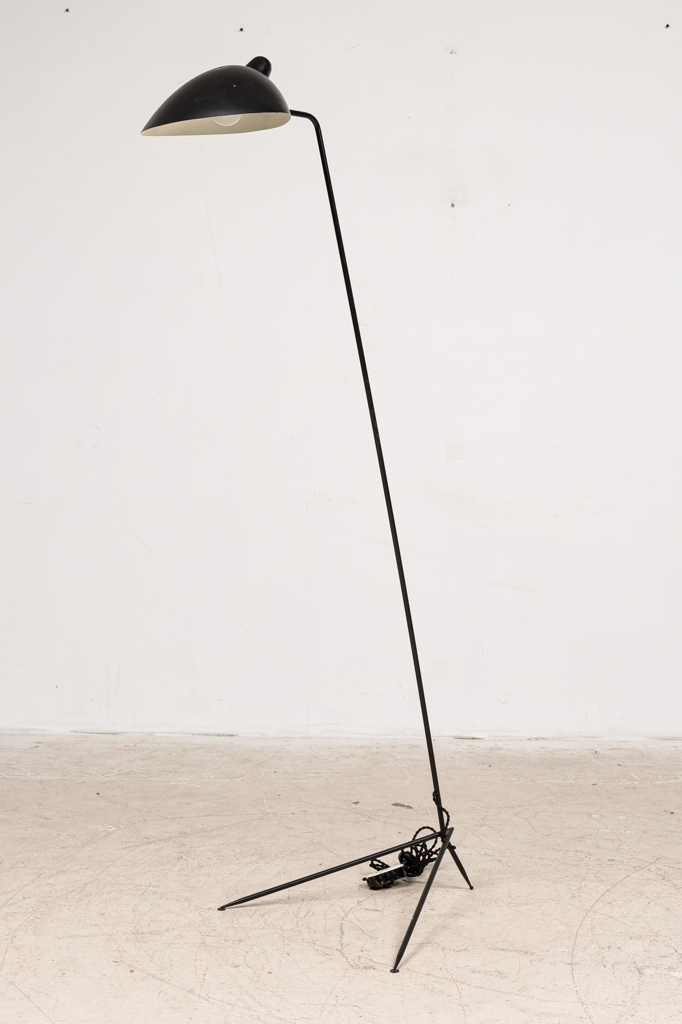 Serge Mouille, 1 Arm Floor Lamp (1 of 9)
