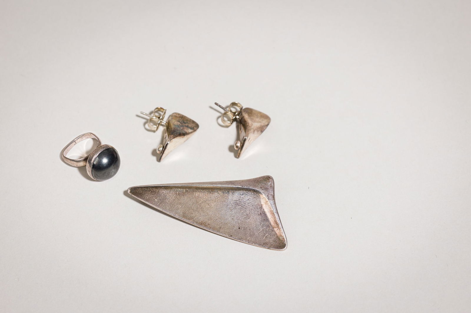 Georg Jensen, Modernist Sterling Silver Jewelry,inc. Koppel, DItzel (1 of 10)