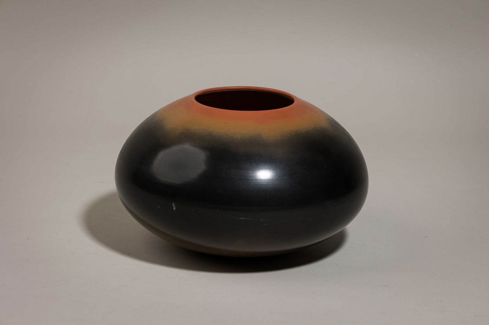 David Greenbaum, Large American Studio Raku Bowl (1 of 6)