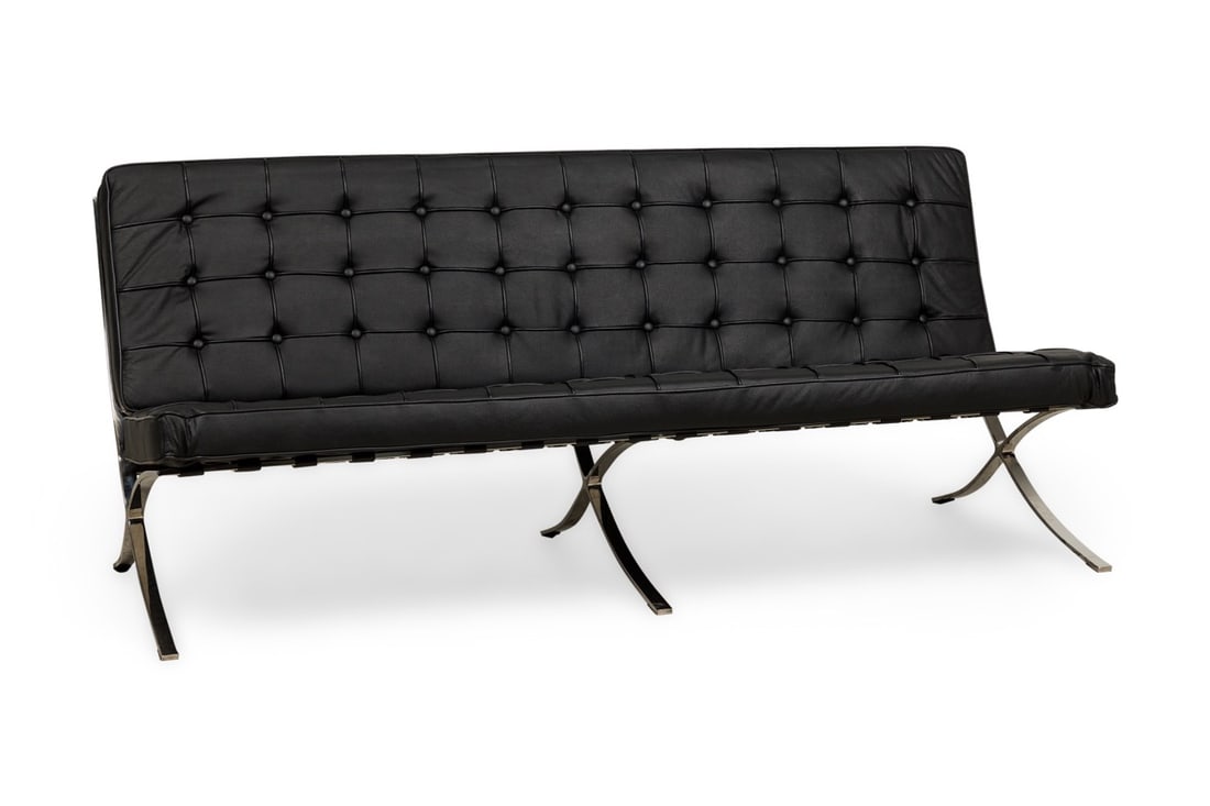 Ludwig Mies van der Rohe Style Barcelona Sofa (1 of 1)