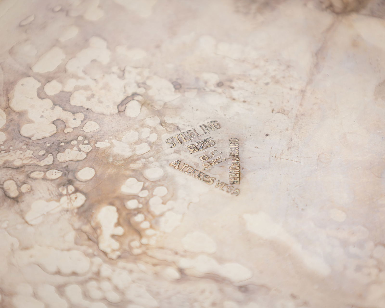 (3) Modern Silver Table Objects - 10