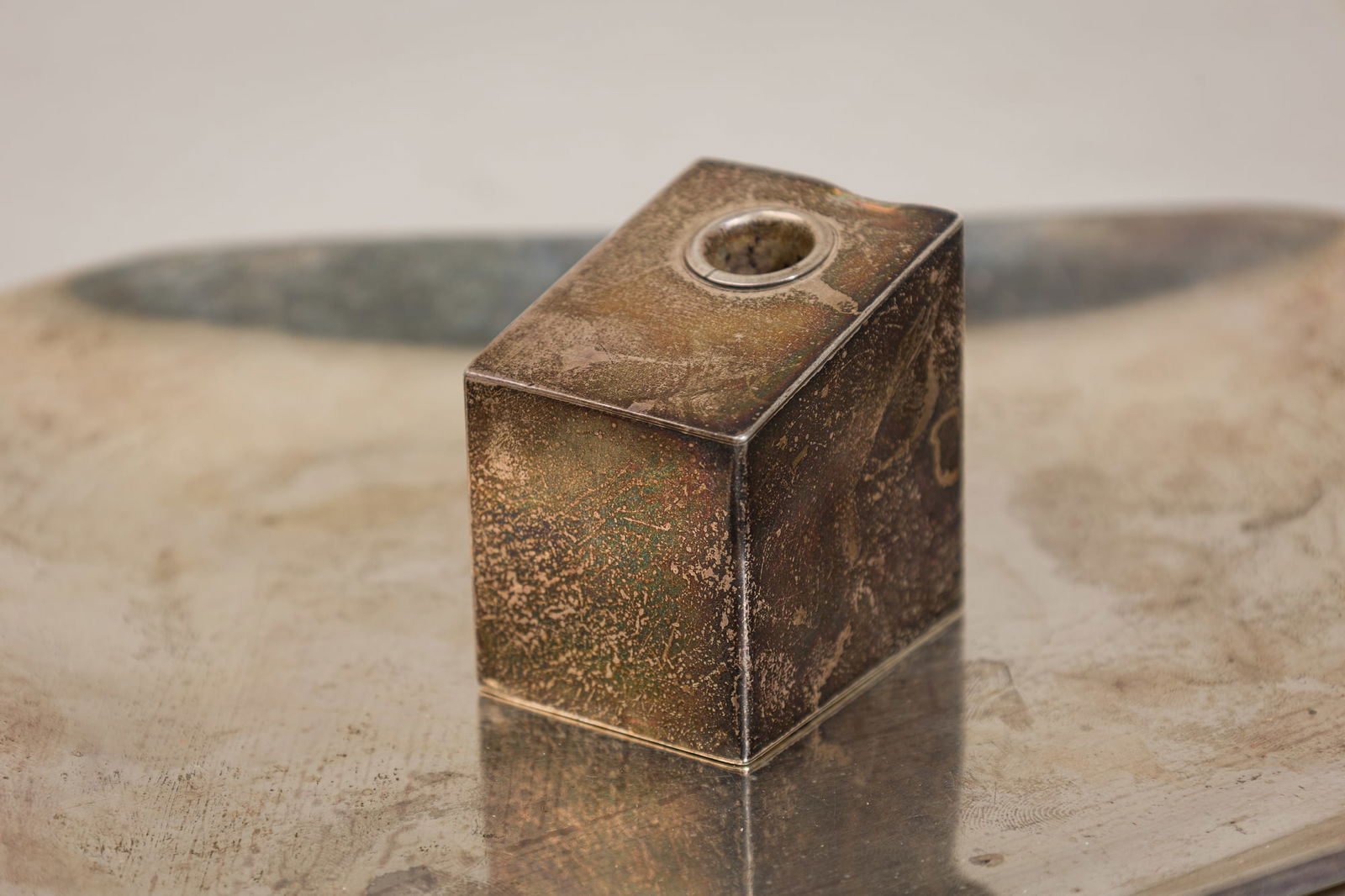 (3) Modern Silver Table Objects - 4