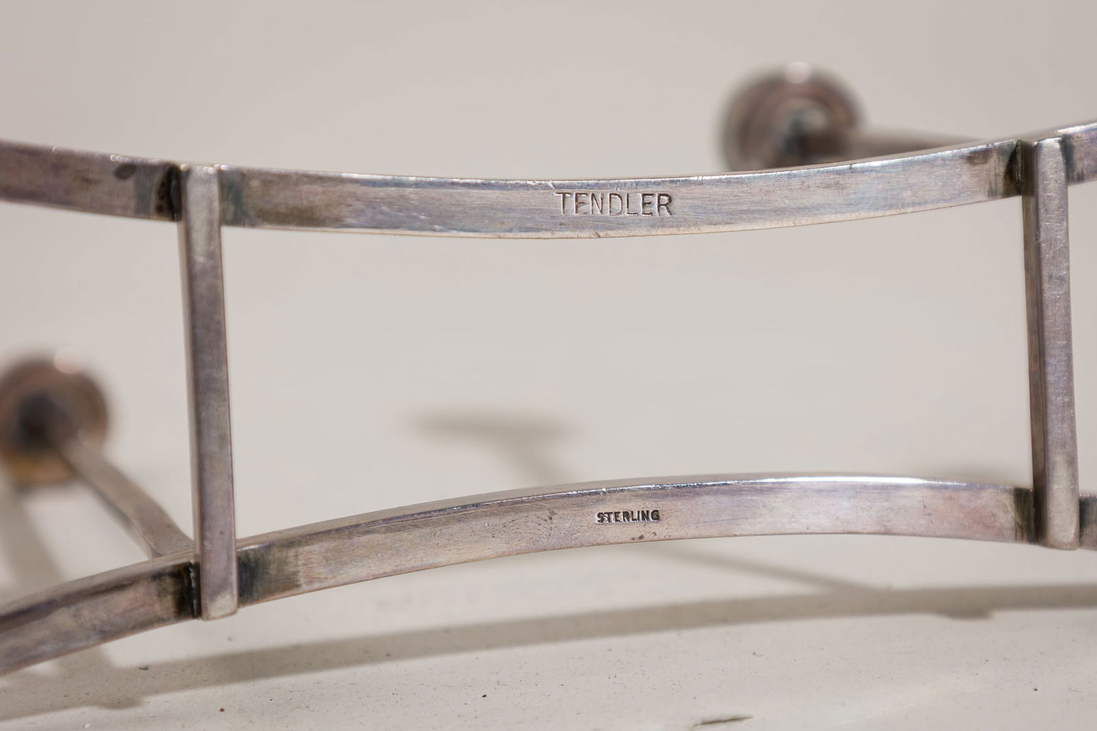 (3) Modern Silver Table Objects - 8