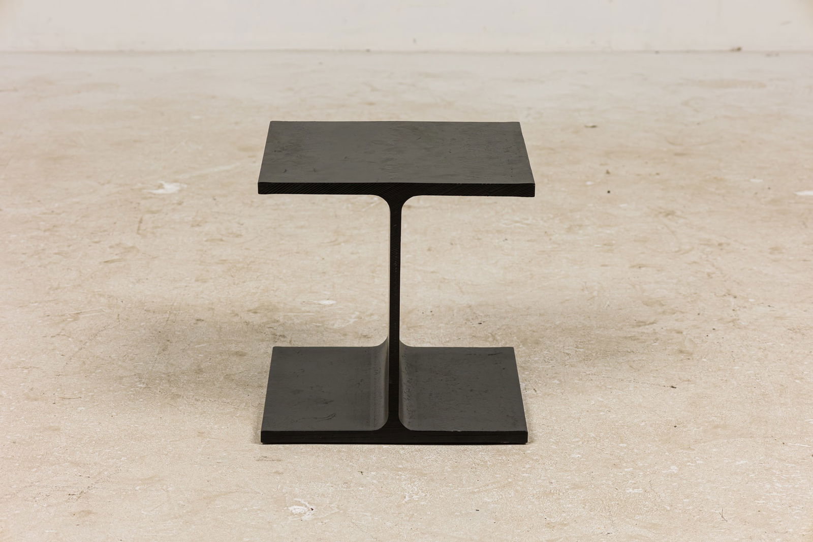 Ward Bennett, Iron I-Beam Side Table (1 of 6)