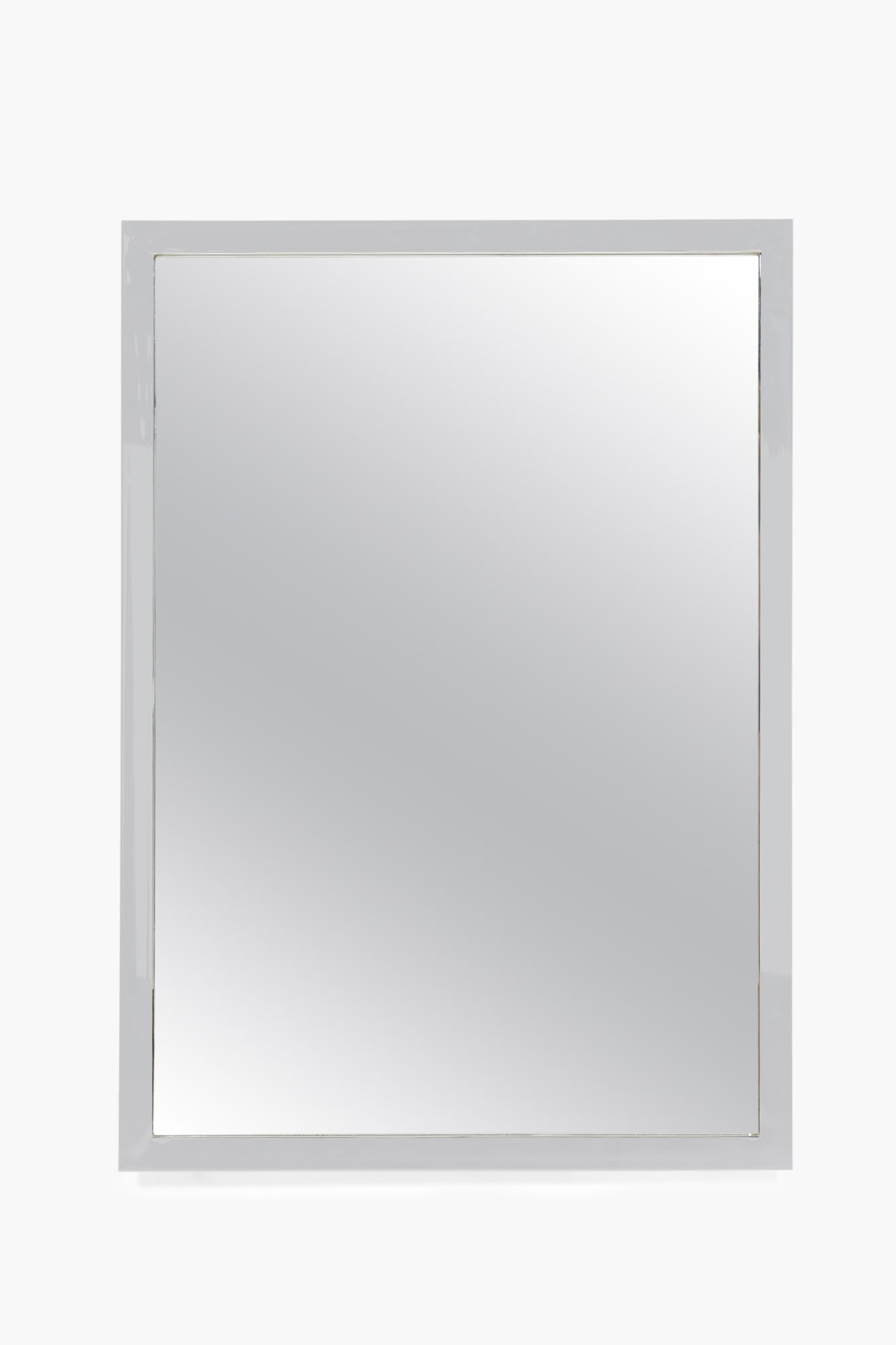 Vintage Chrome Framed Mirror (1 of 4)