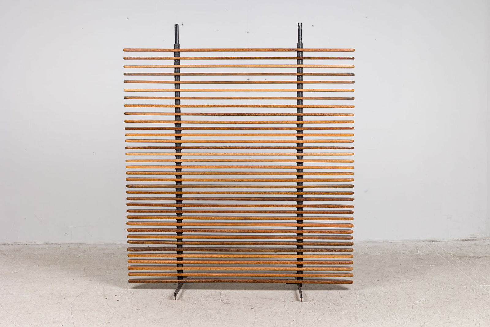 Modern Slatted Palmwood Room Divider (1 of 8)