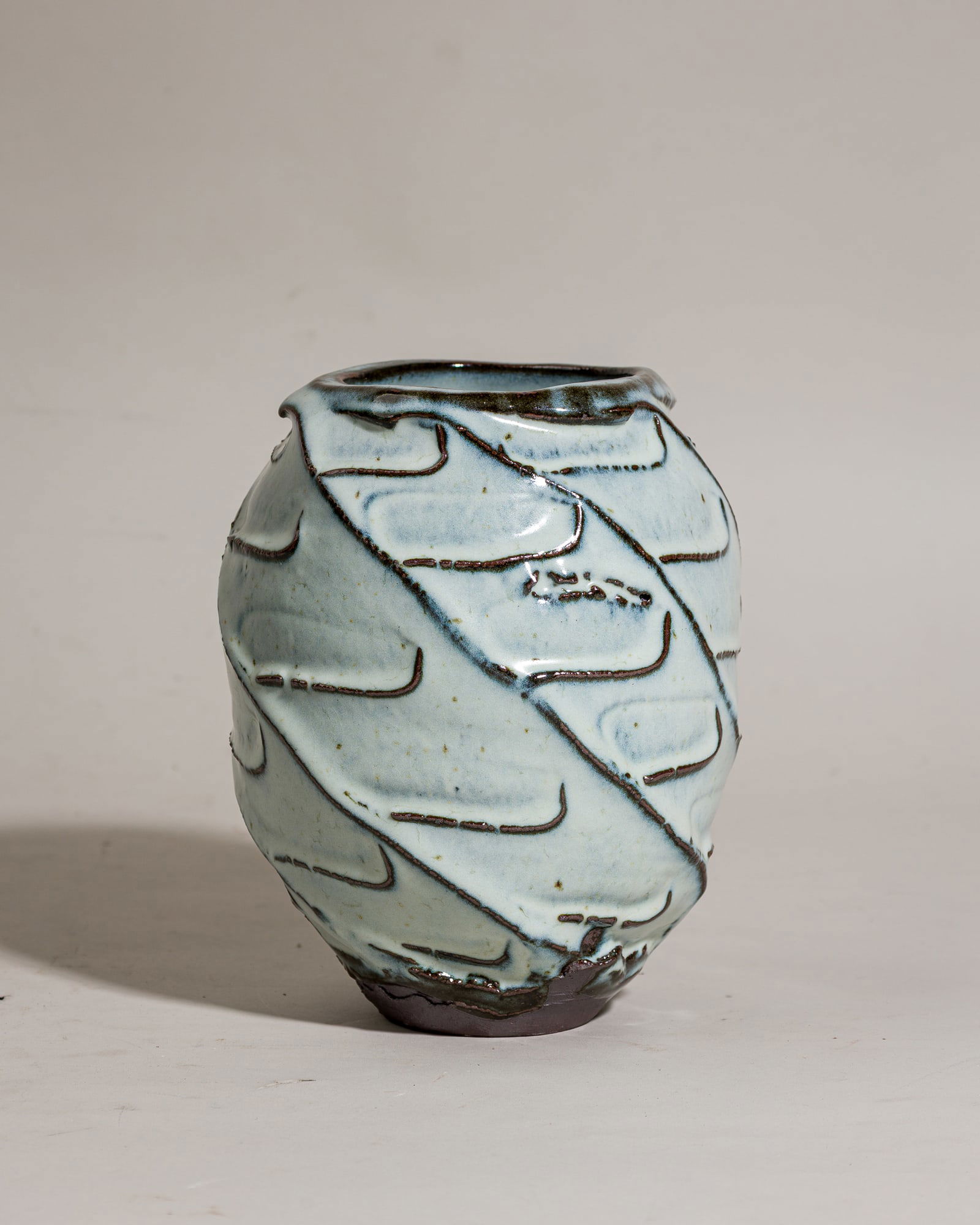 Mats Svensson, Swedish Modern Ceramic Vase (1 of 7)