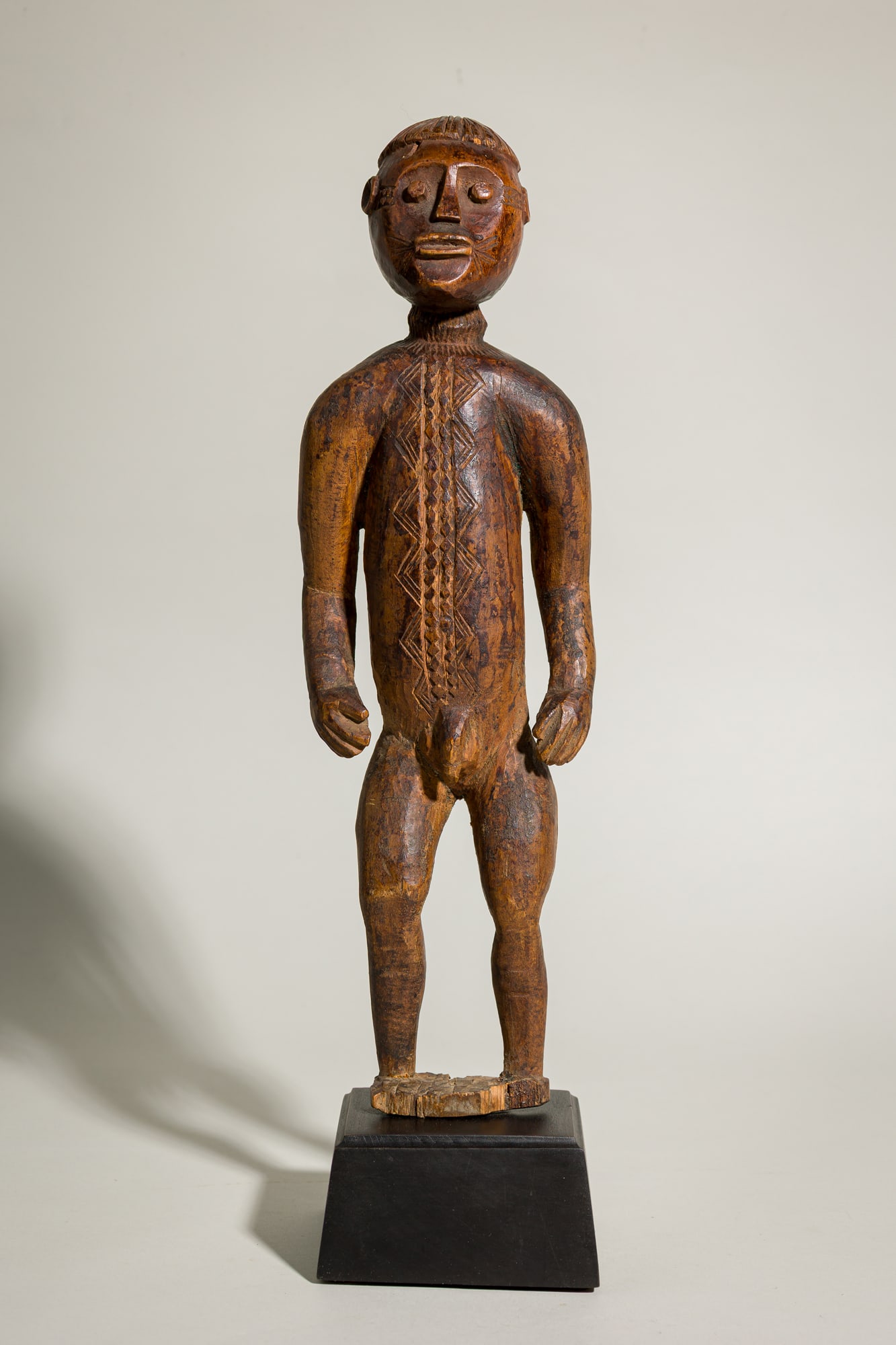 Nice Old Tiv People Standing Male Figure (1 of 9)