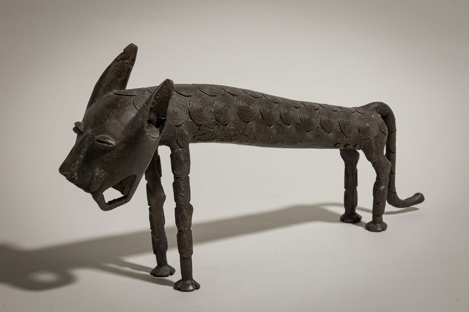 Benin bronze Cat or Leopard (1 of 8)