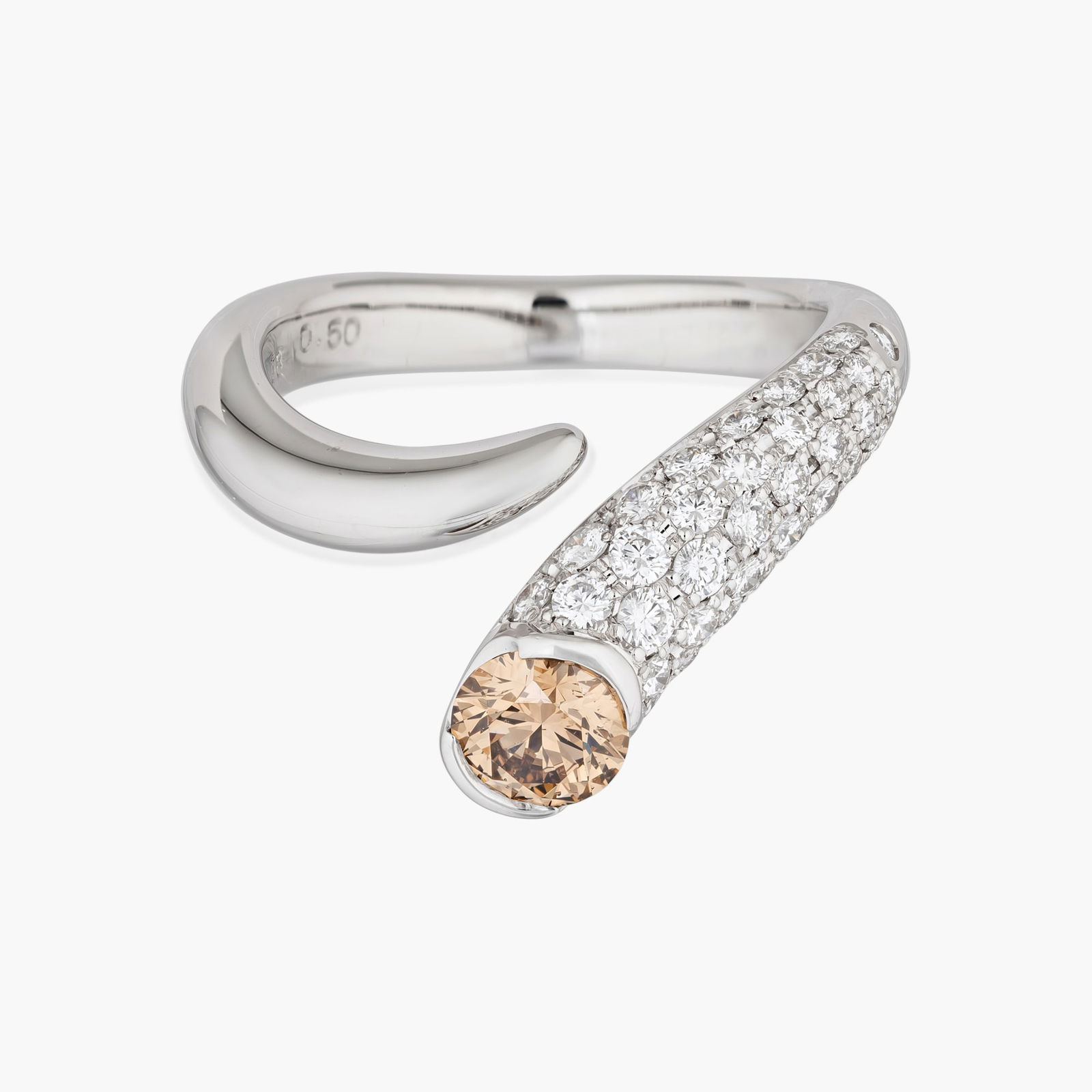 Diamond Snake Ring (1 of 3)