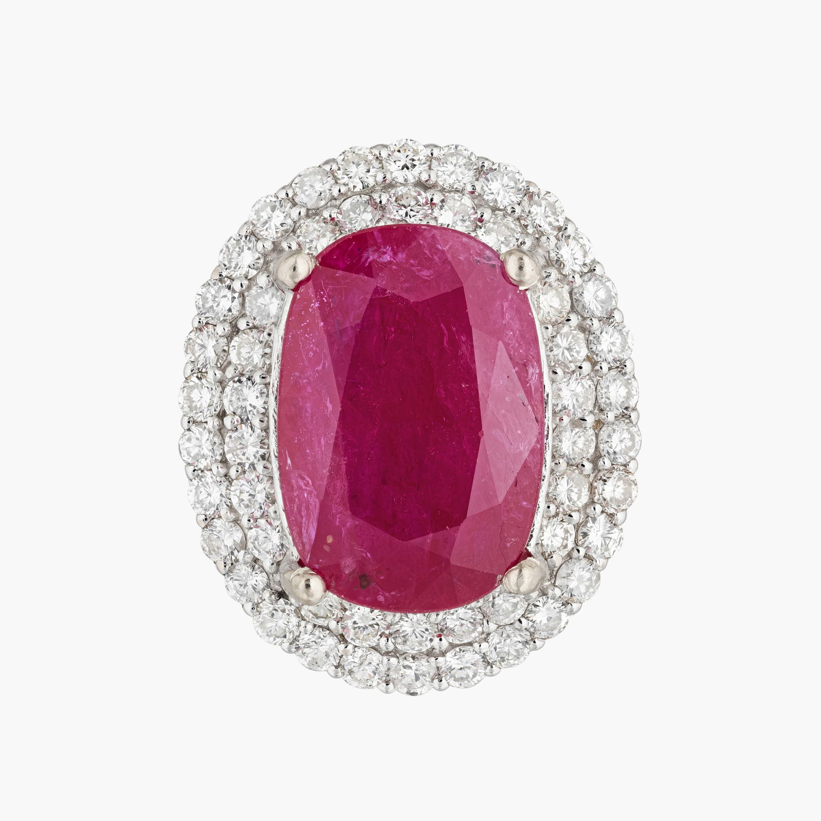 Ruby and Diamond Ring, GIA Certified (1 of 2)