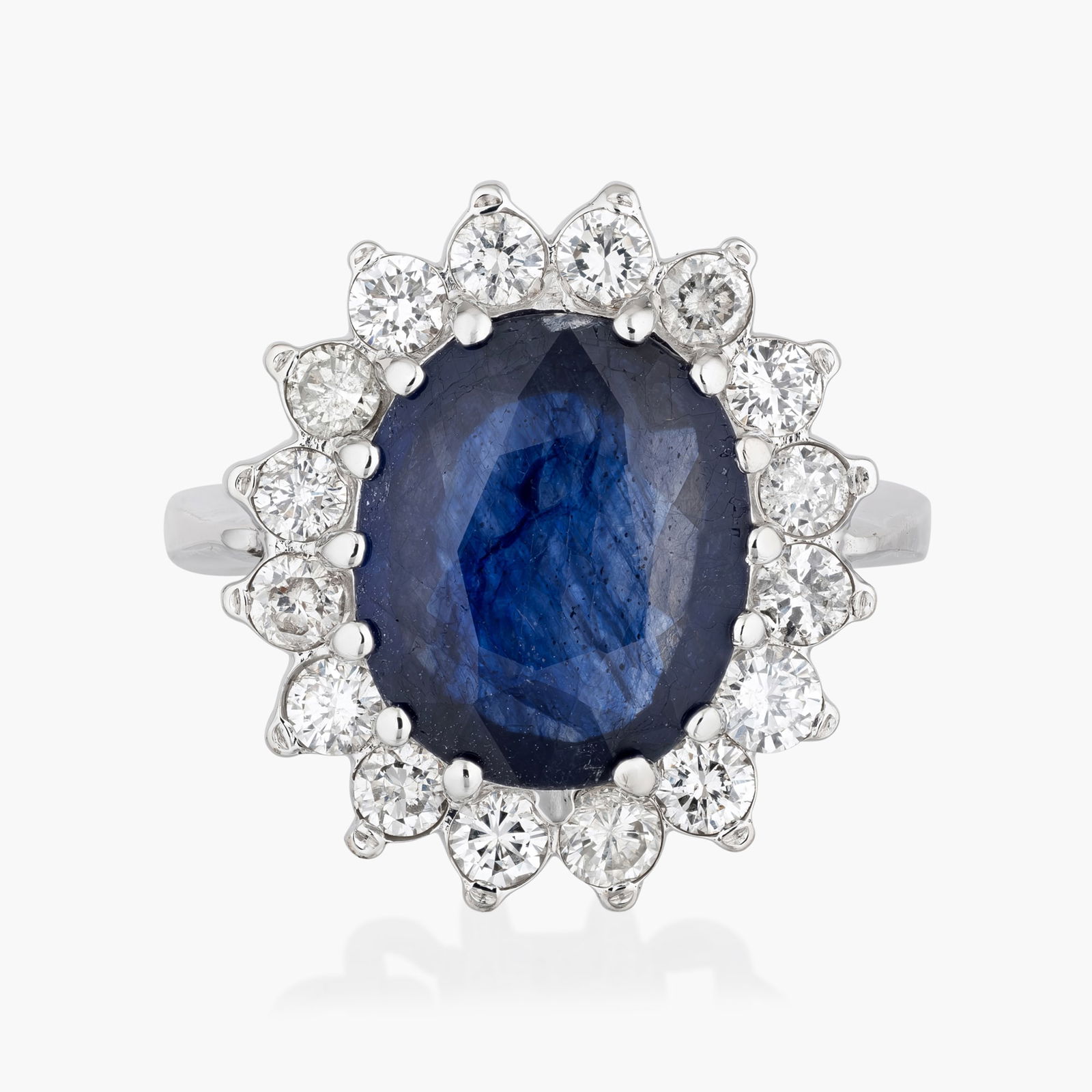 Sapphire And Diamond Ring (1 of 2)
