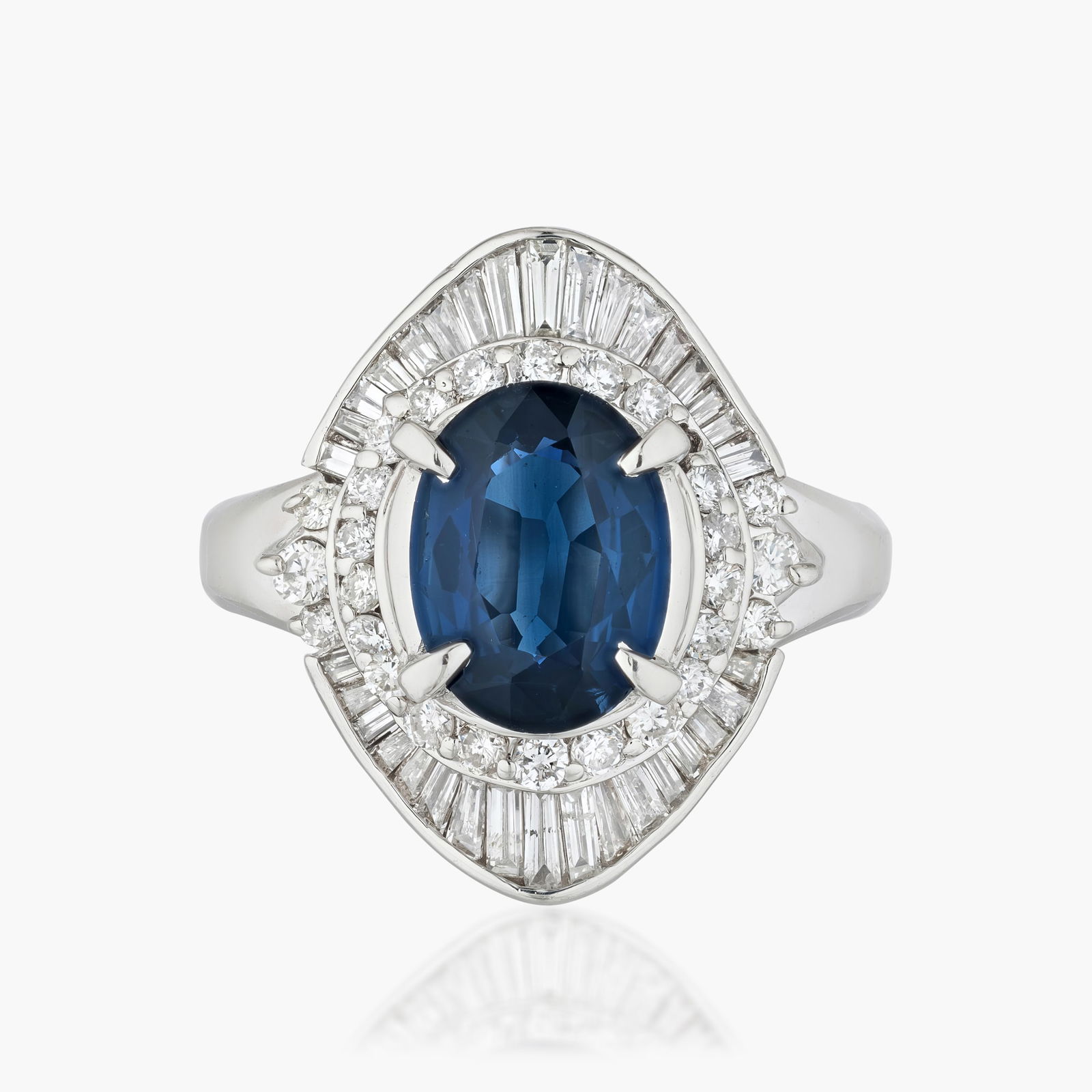 Sapphire and Diamond Ring (1 of 1)