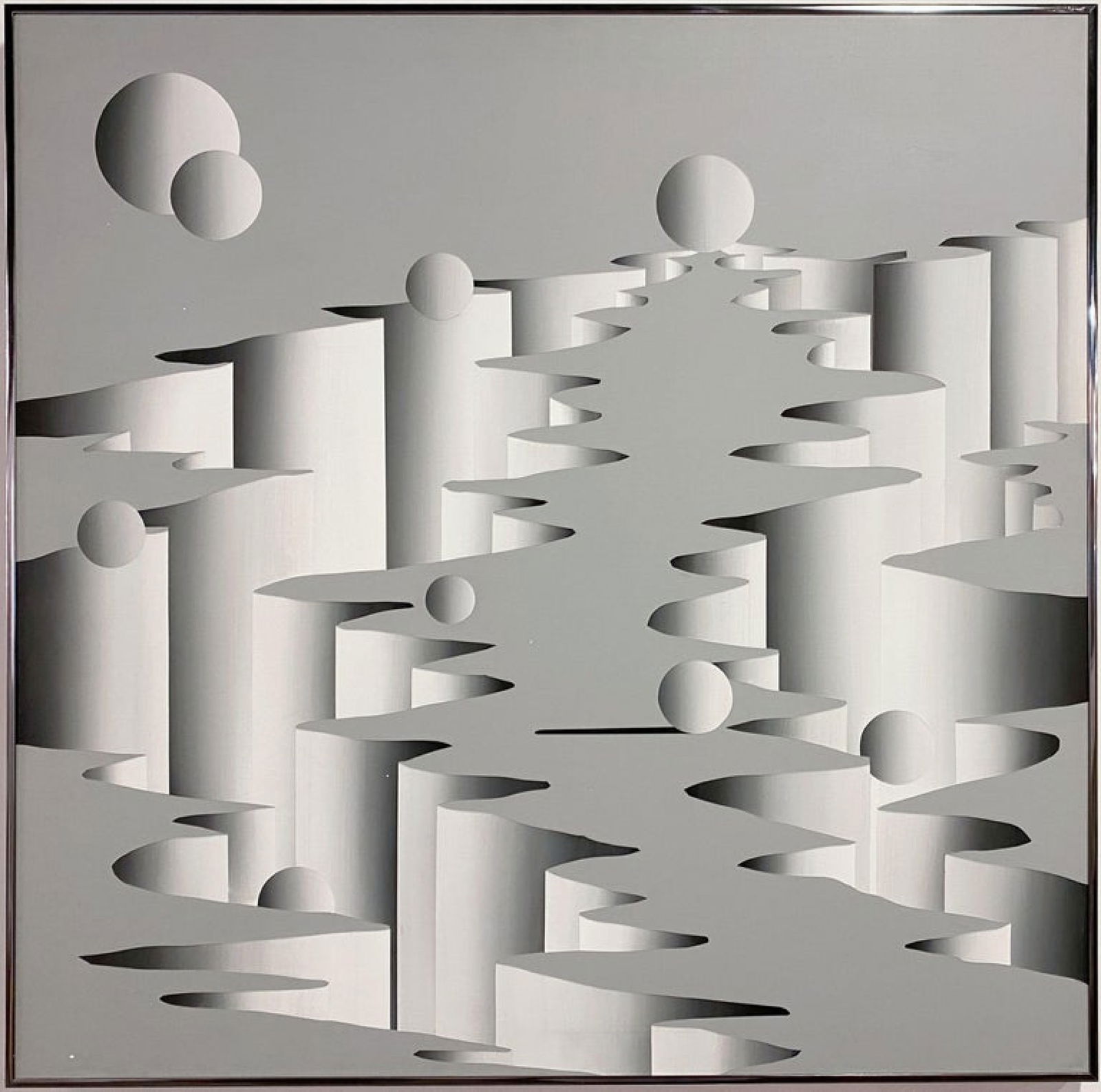 Mario Grimaldi, Oil on Canvas Painting (1 of 1)