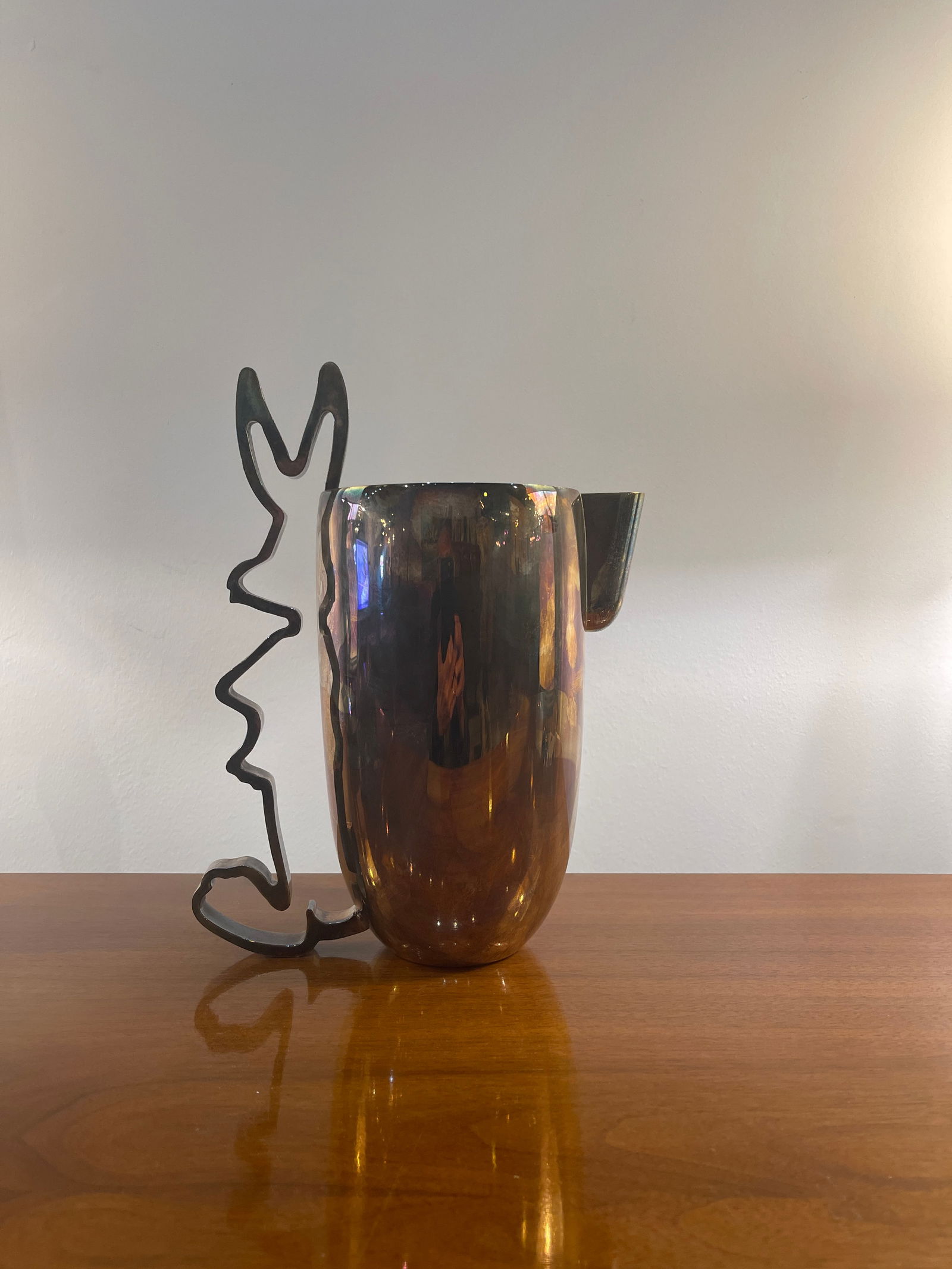 Swid Powell for Warner Brothers, Bugs Bunny Silver Plate Pitcher: 1996, USA/Argentina, designed by Ashley Rosebrook (b. 1973), manufactured by Plata Lappas, Buenos Aires, from an edition of 150, hallmarked, 11.5"h x 9"l, 5"wShipping Note: LOCAL PICKUP IS NOT AN OPTI