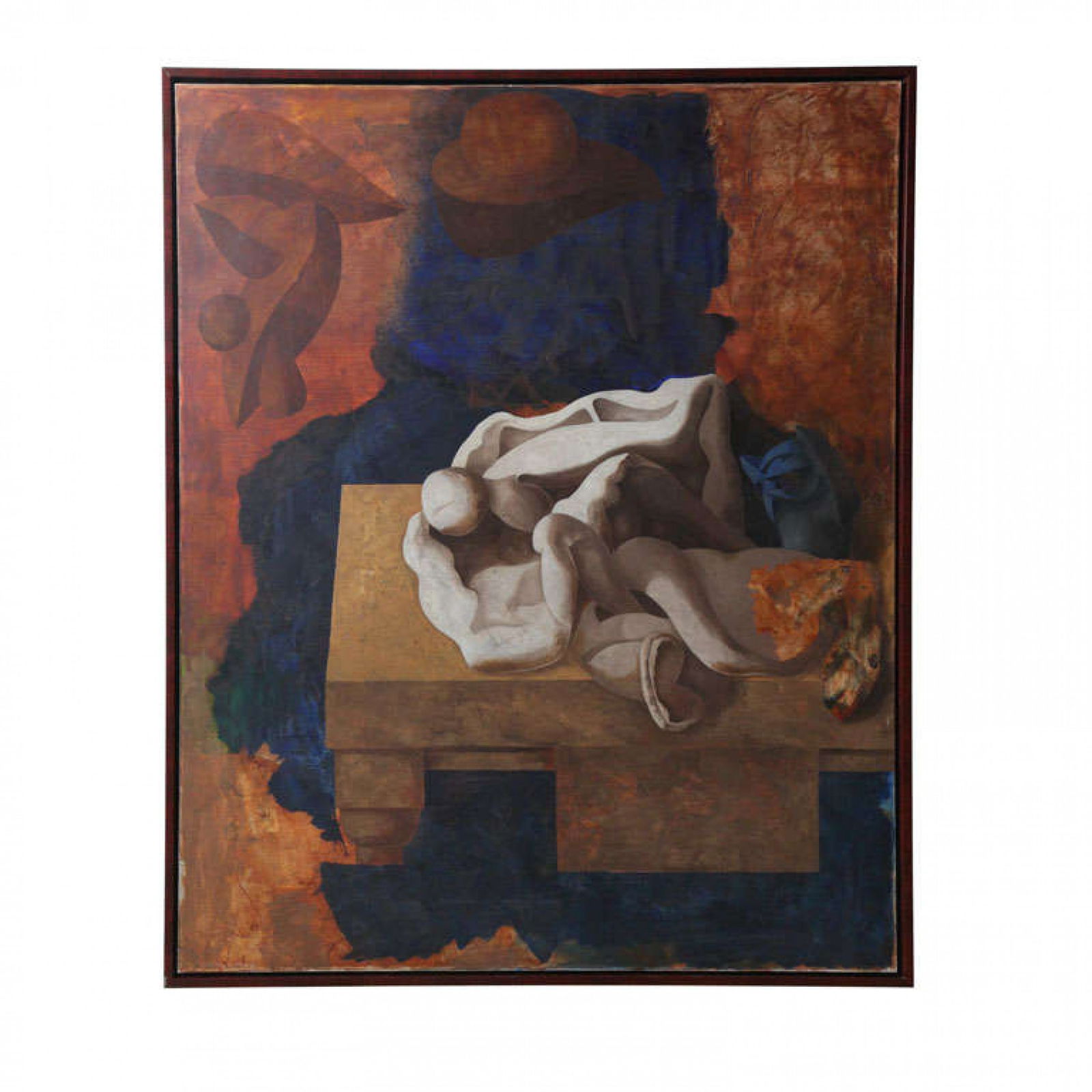 Jorge Castillo, Large Oil on Canvas, 1987 (1 of 9)