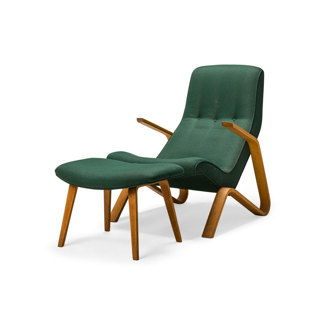 Eero Saarinen for Knoll, Grasshopper Chair and Footstool (1 of 20)