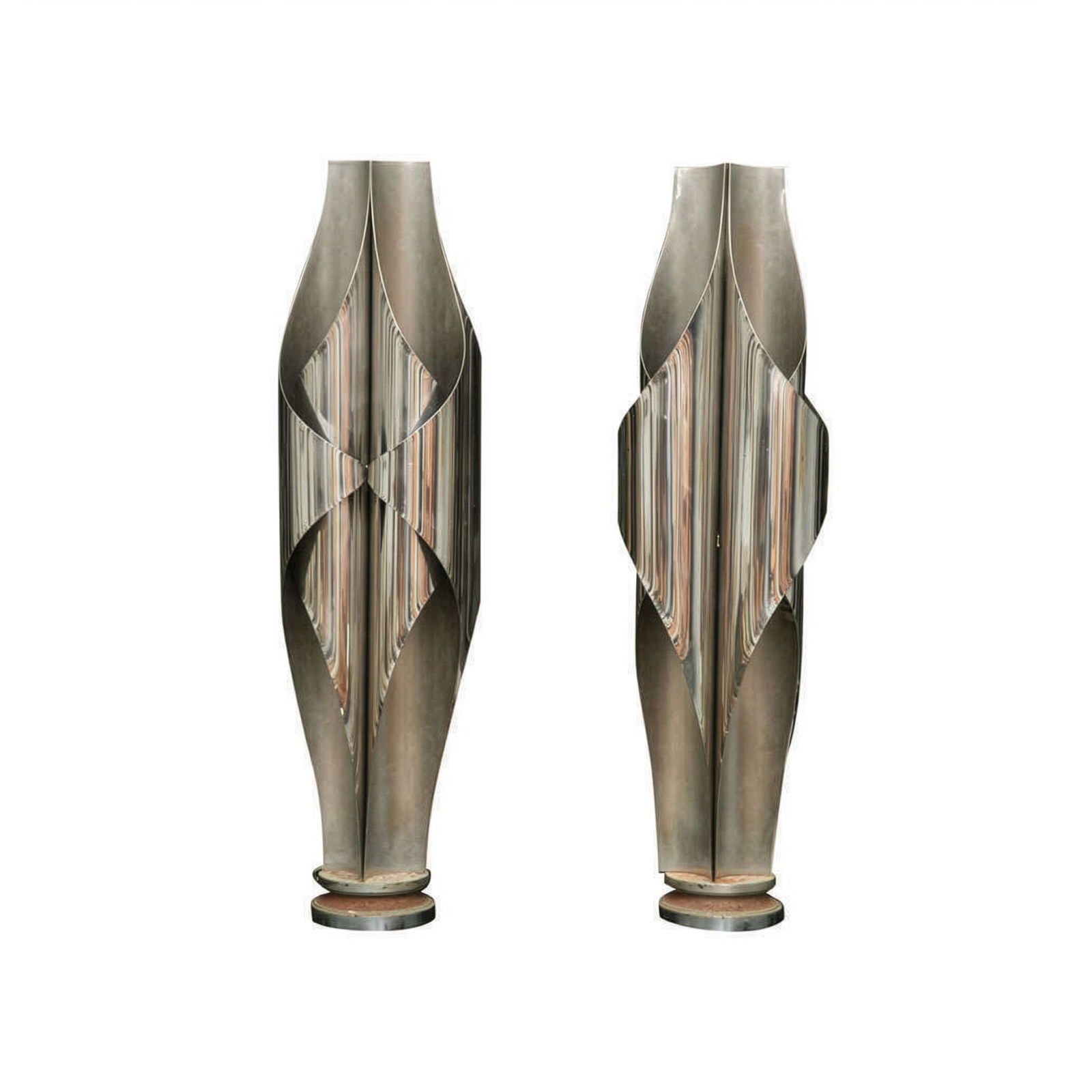 Louis Durot, Pair Sculptural Floor Lamp (1 of 20)