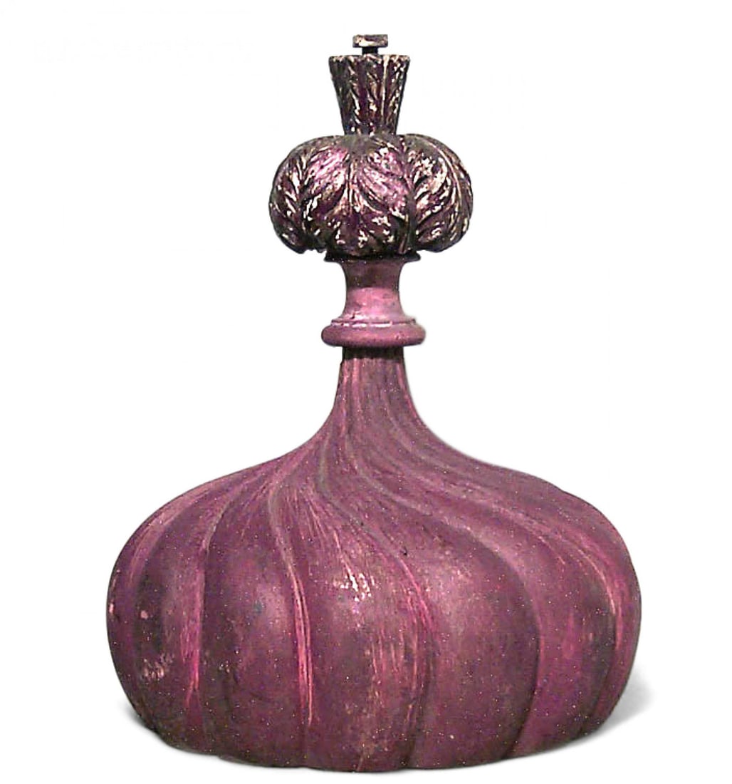English Regency red painted finial (1 of 10)