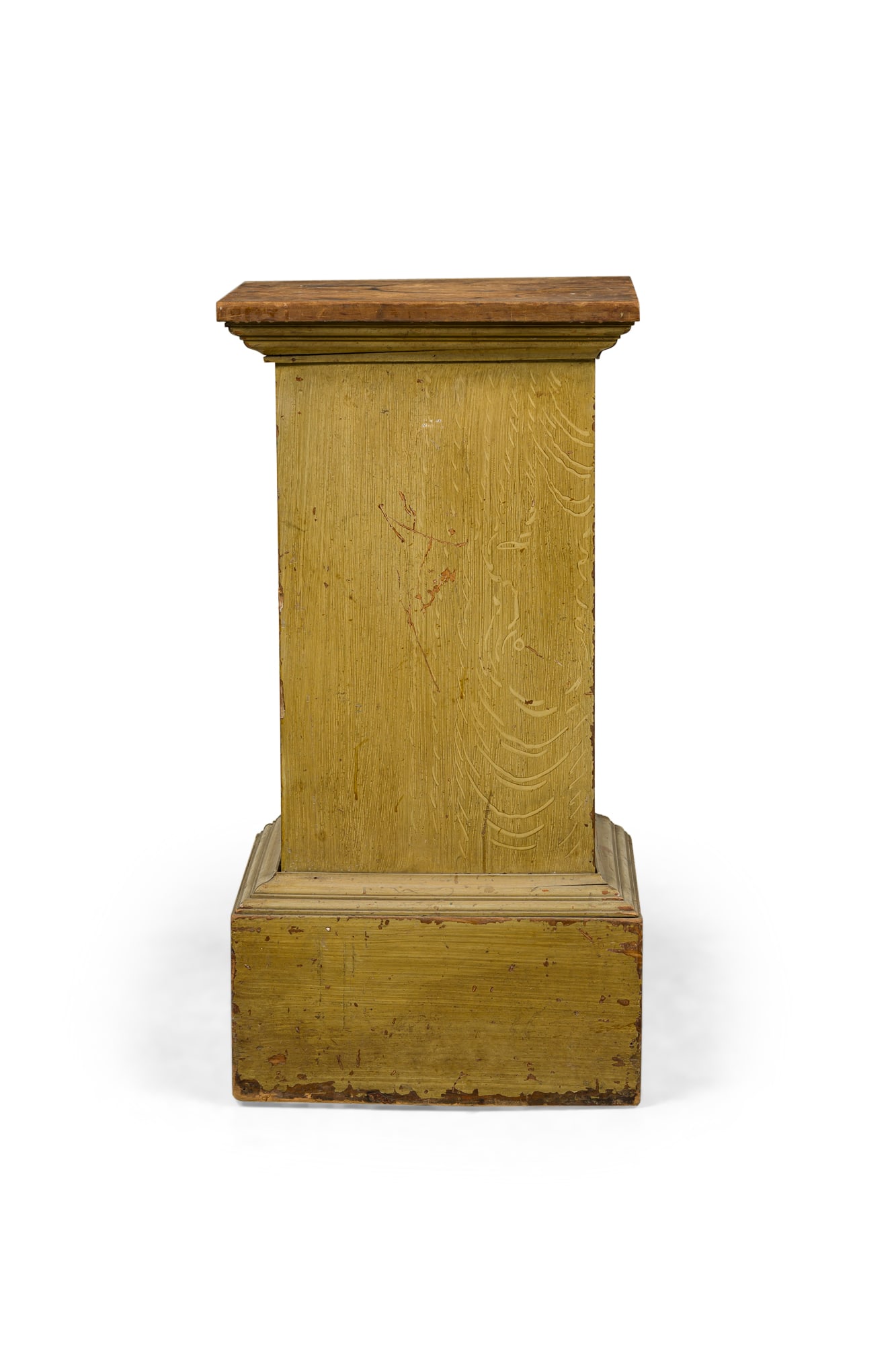Cerused Oak wooden pedestal (1 of 10)