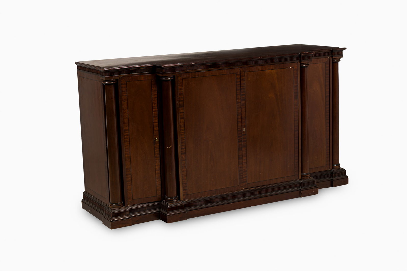 Regency style mahogany credenza (1 of 12)