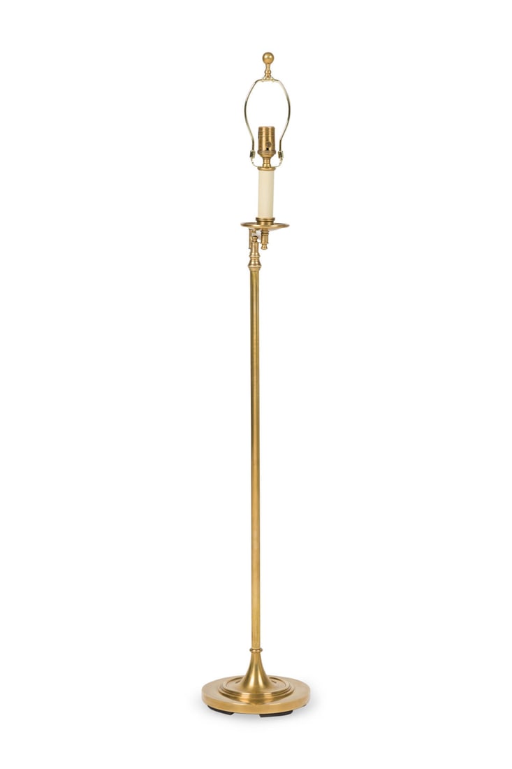 American Modern articulating brass floor lamp (1 of 11)