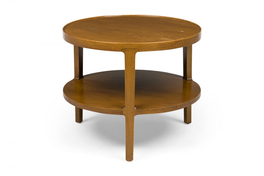 Edward Wormley, Circular Two-Tier End / Side Table (1 of 12)