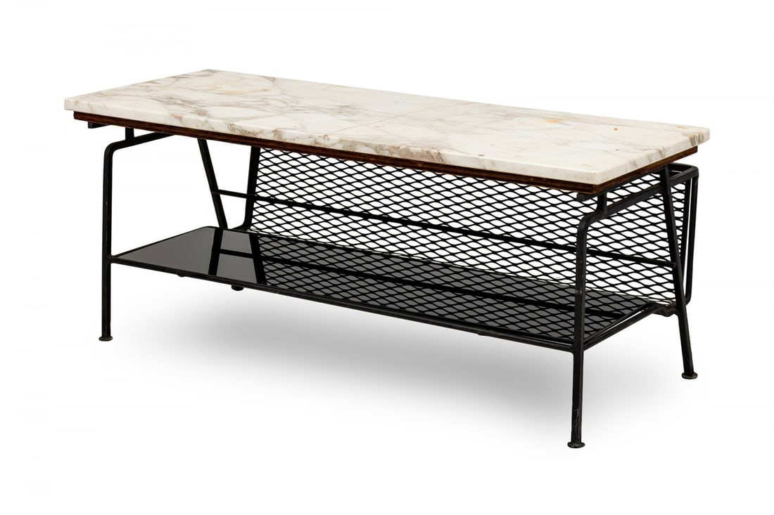 Maurizio Tempestini for Salterini, metal coffee table (1 of 10)