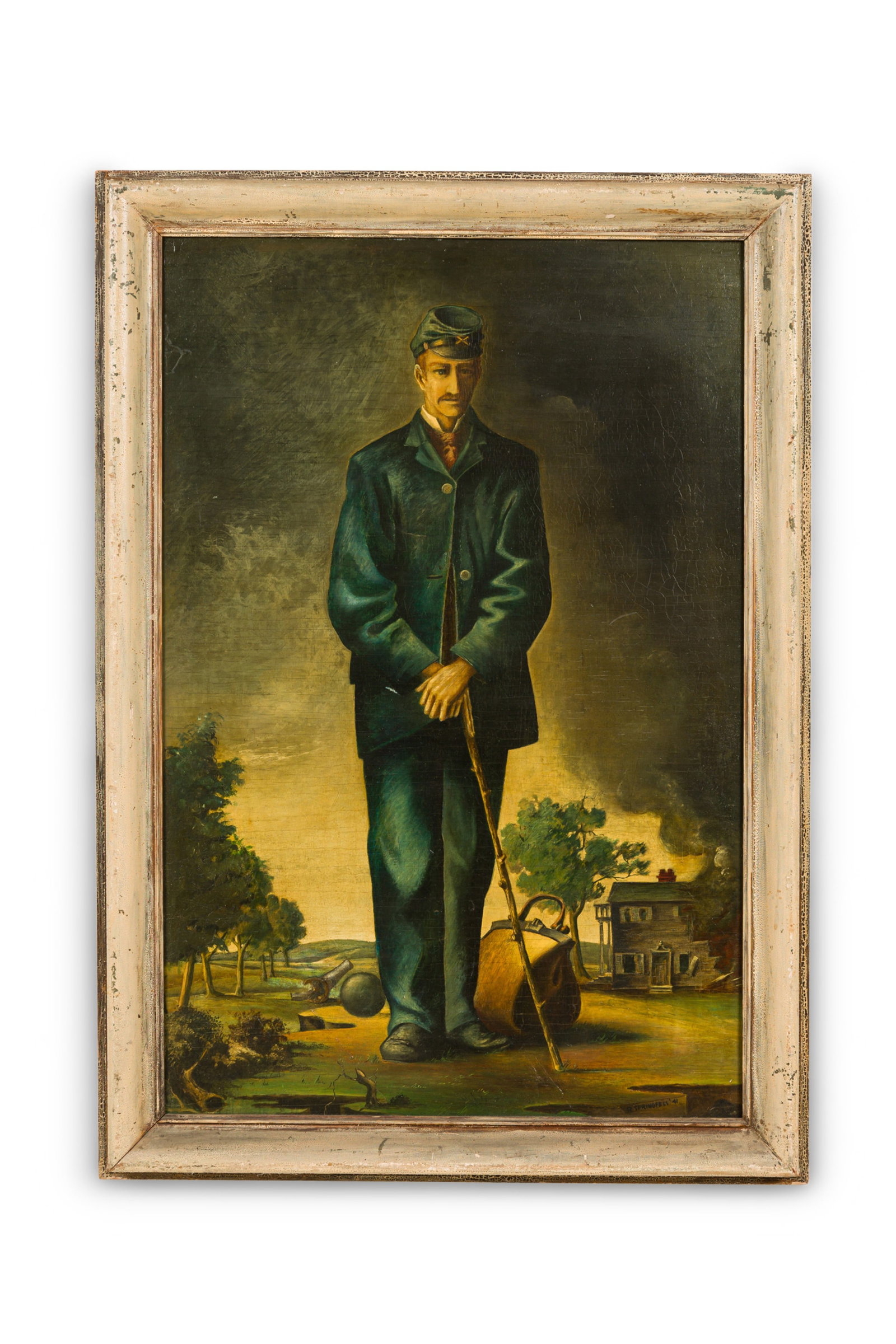 Robert Springfels, oil on board, 1941 (1 of 9)