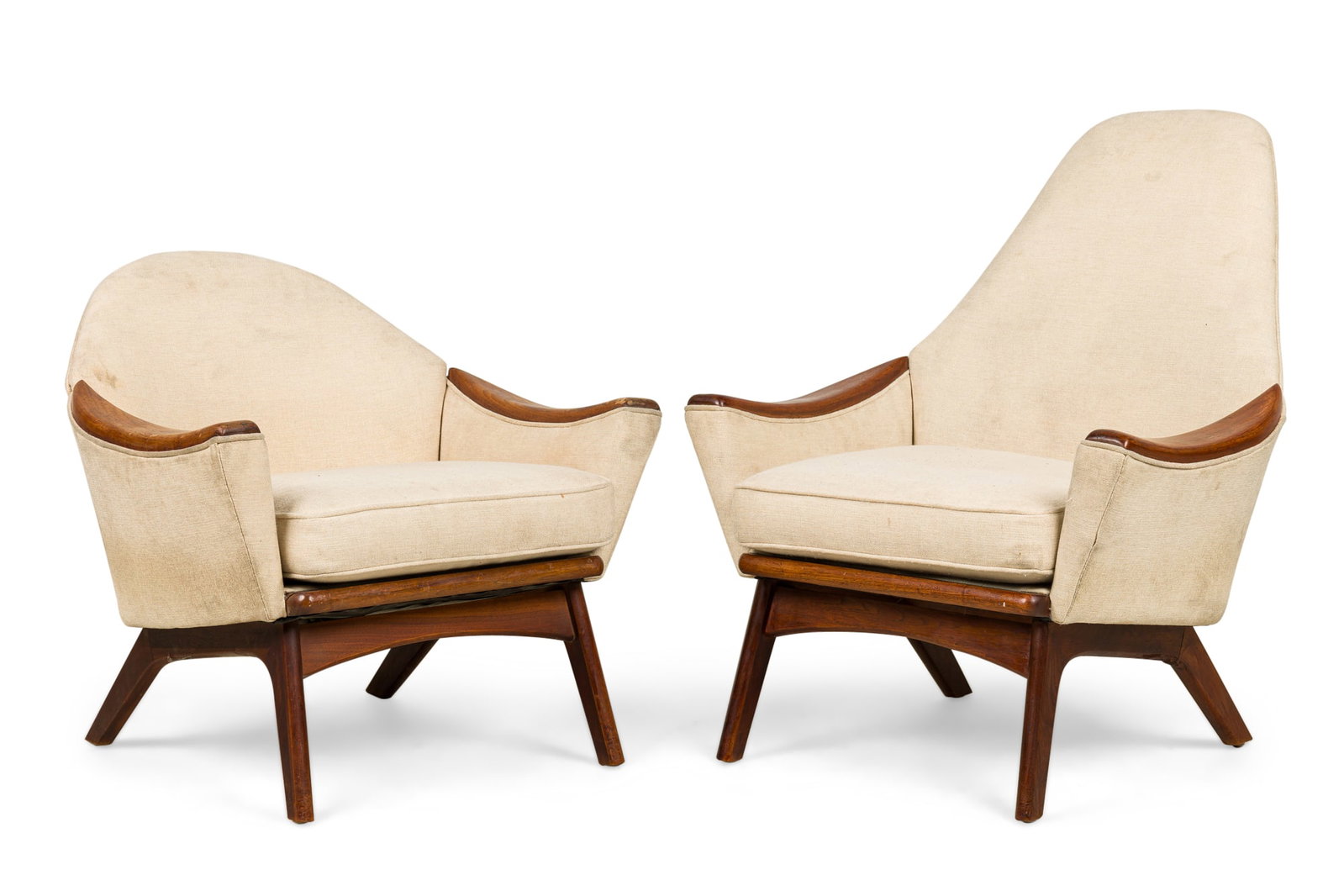 Adrian Pearsall, (2) lounge chairs, model 1086-C & model 1808-C (1 of 20)