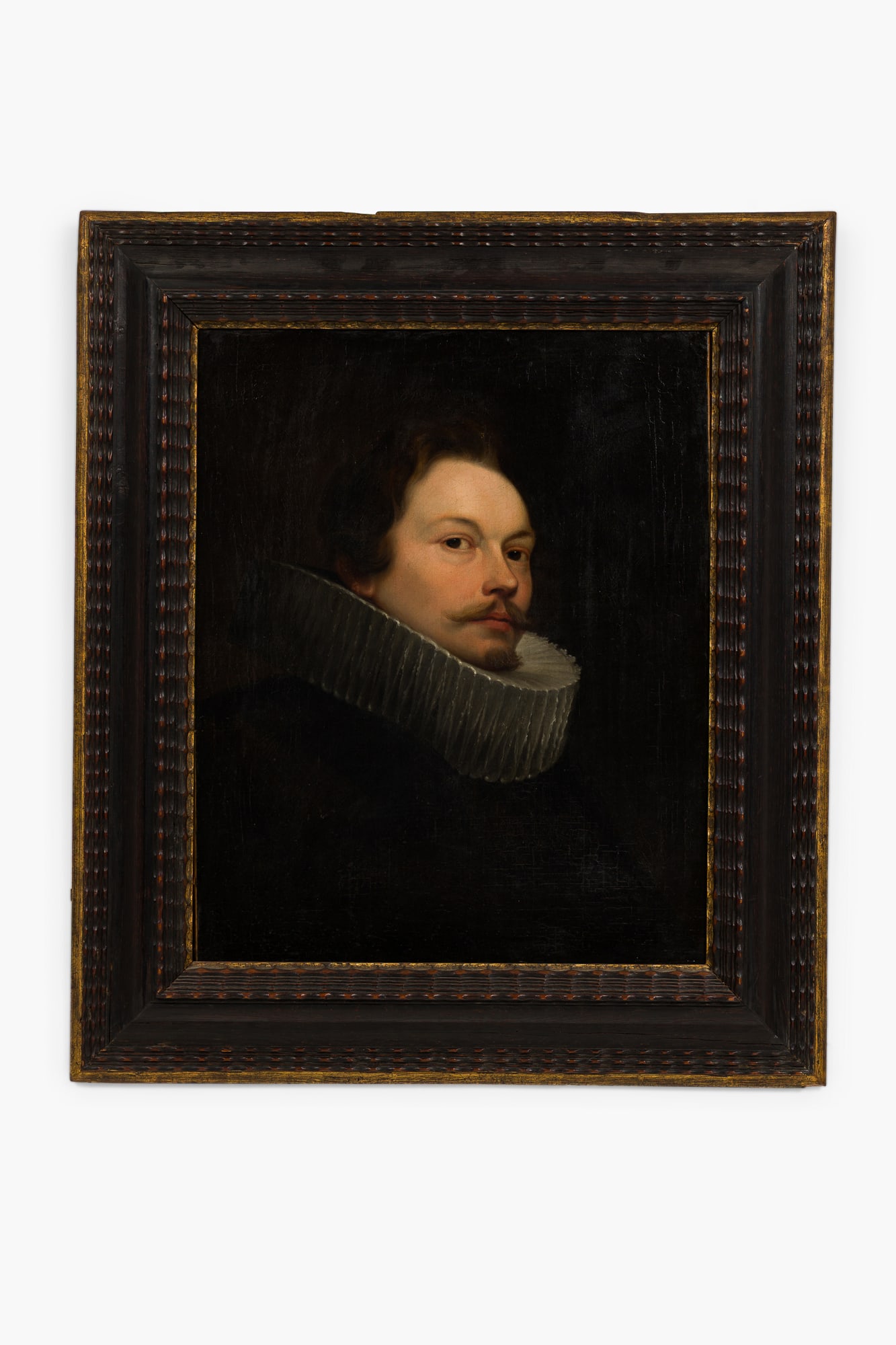 Anthony van Dyck (after), Old Masters, oil on canvas: After Anthony van Dyck (Flemish, 1599-1641), Portrait of a young gentleman wearing a ruff (Philip Rubens), based on the painting in the Old Masters Picture Gallery in Dresden, no signature o