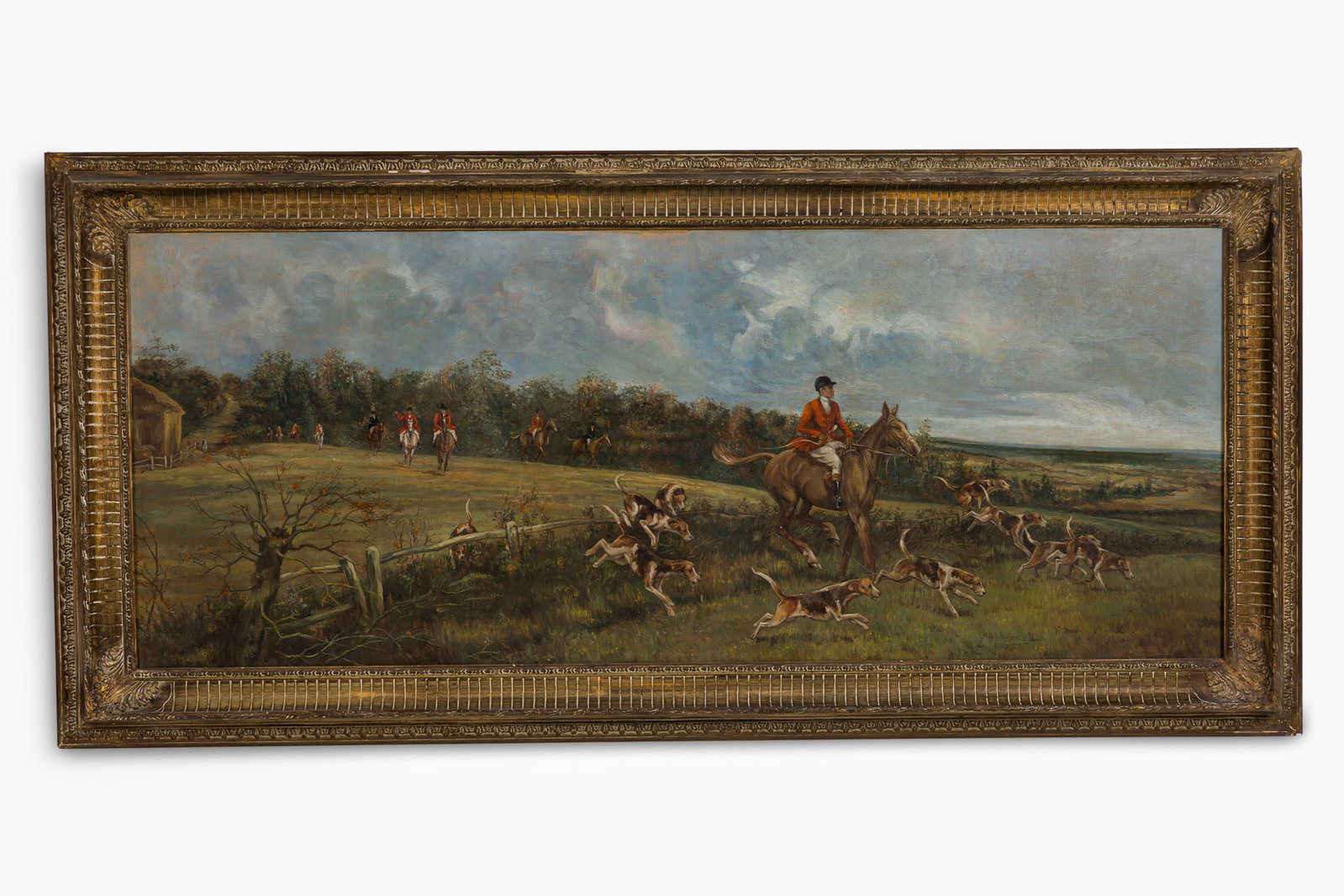 English School, oil on canvas, 19th c. (1 of 8)