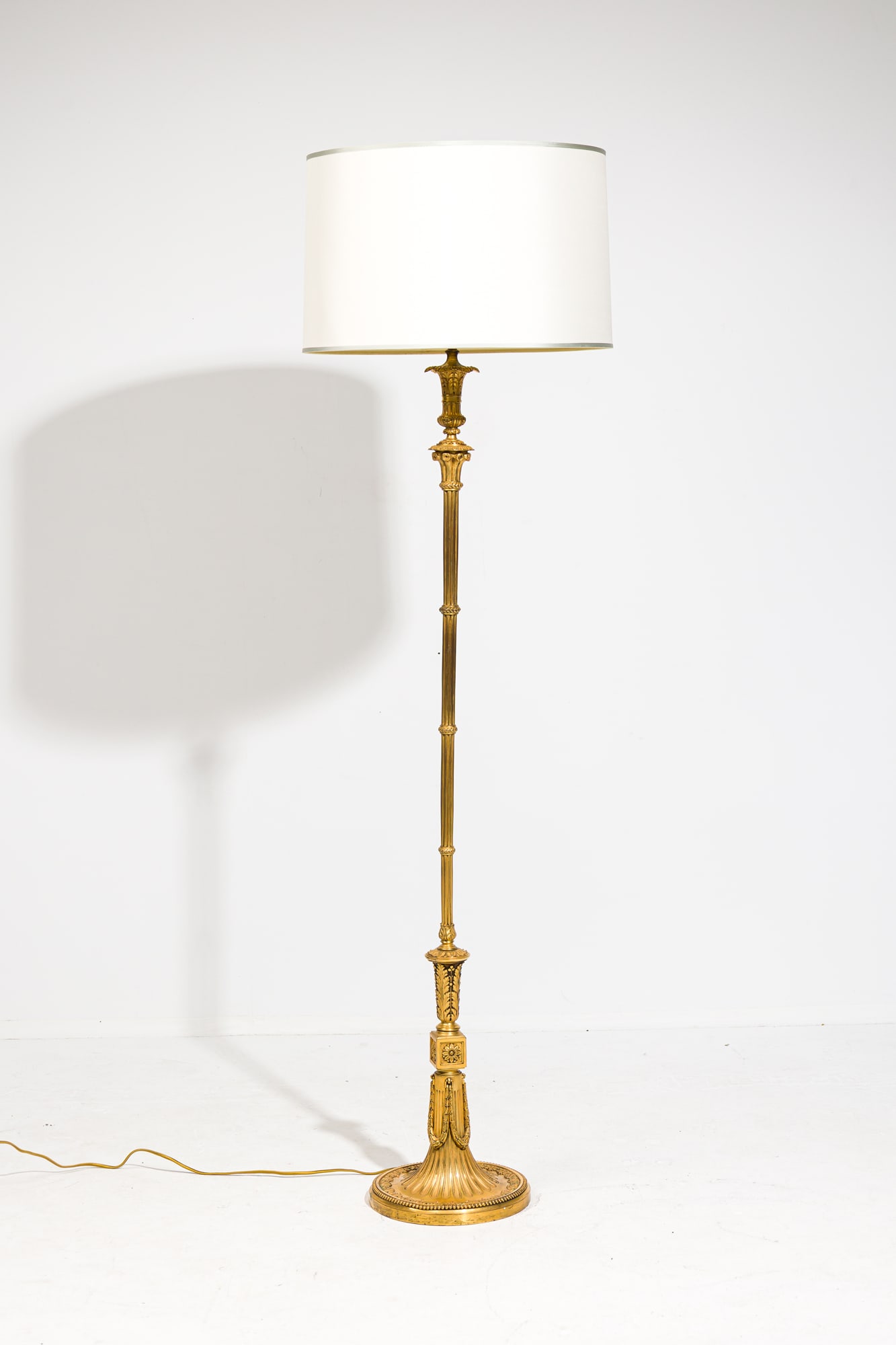 EF Caldwell, gilt bronze floor lamp (1 of 9)