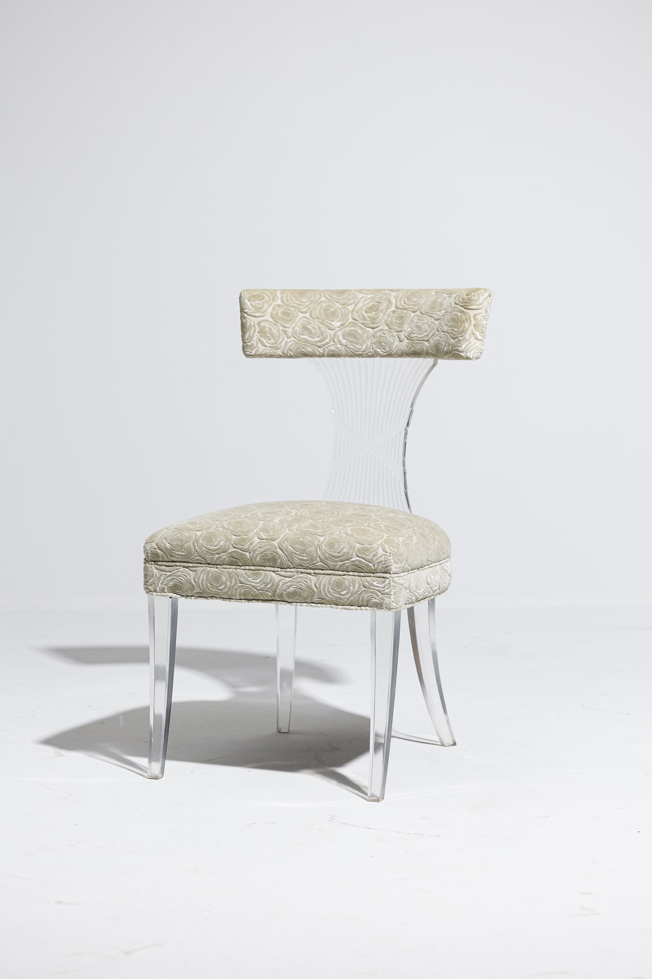 Lorin Jackson for Grosfeld house, "Glassics" klismos chair (1 of 20)