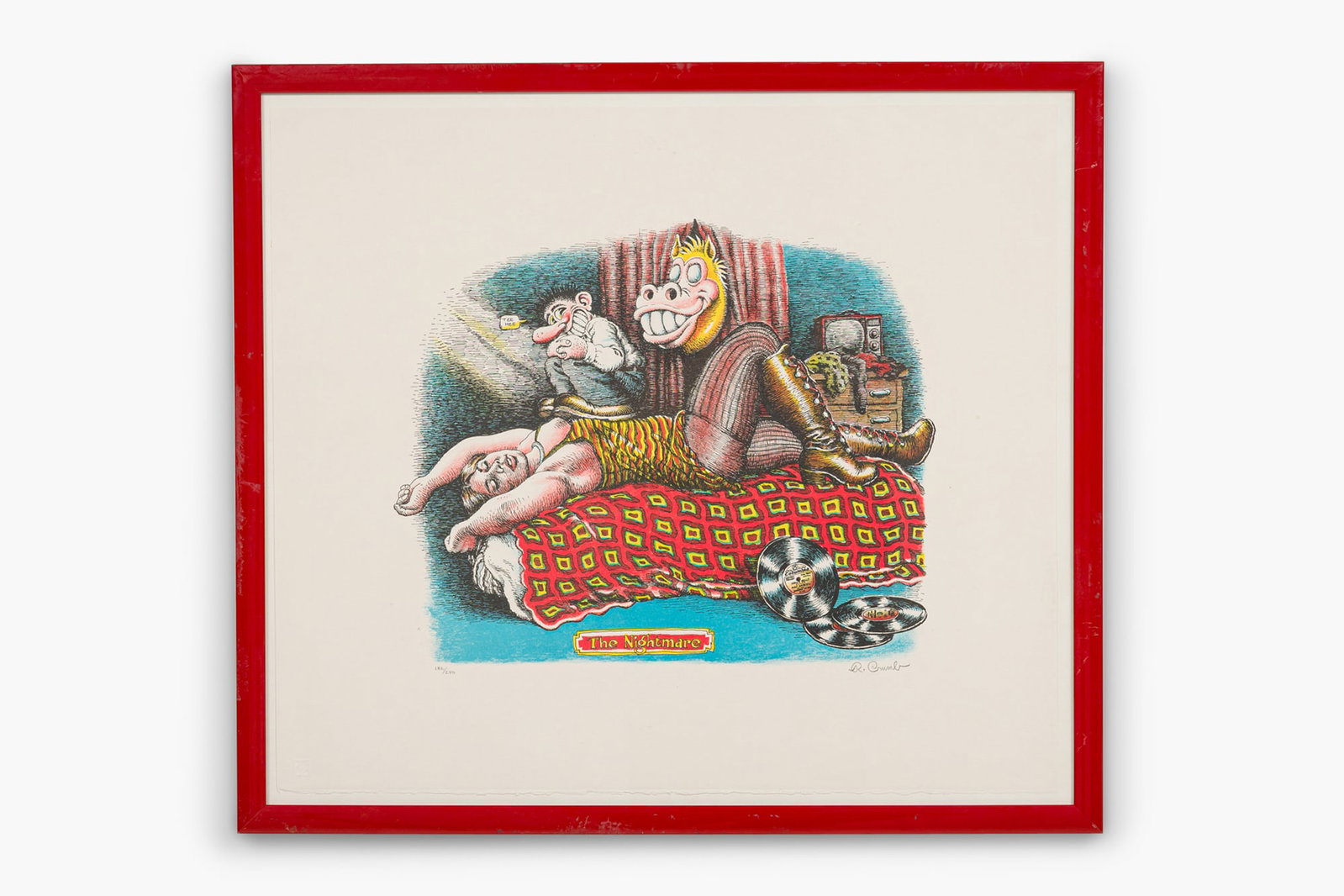 Robert Crumb, edition lithograph, 1970 (1 of 12)