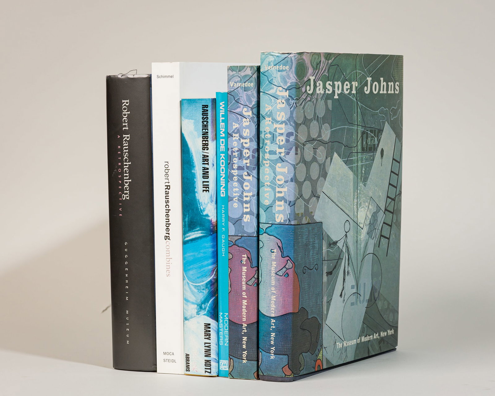 (6) Various Jasper Johns and Robert Rauschenberg monographs (1 of 4)
