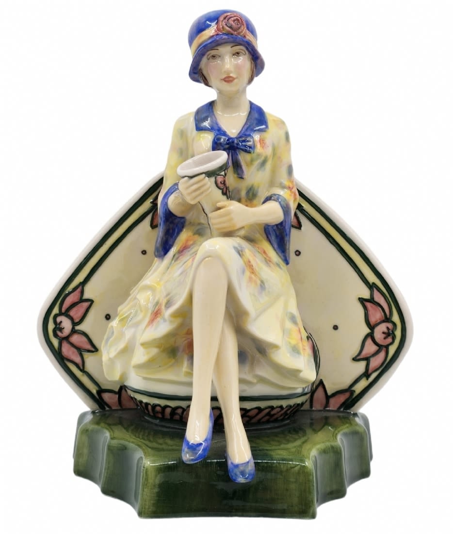 English ceramic figurine (1 of 9)