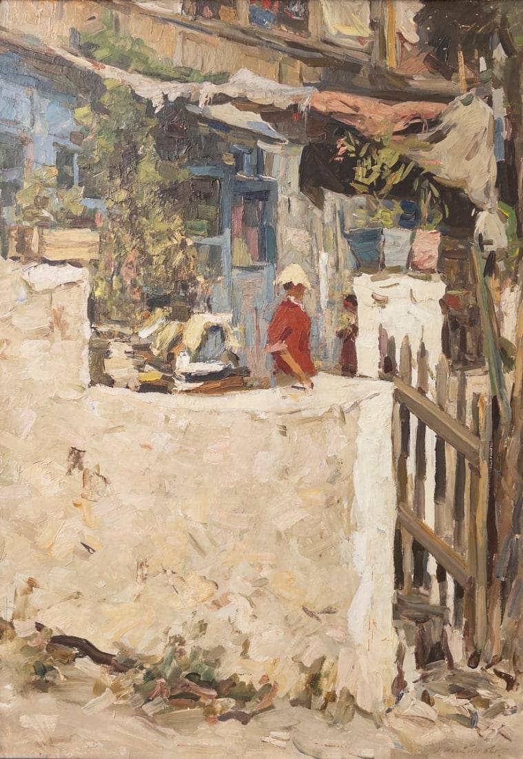 Malyutin Mark Ivanovich (Malyutin Mark Ivanovich 1919-1998) - Russian painting (1 of 5)