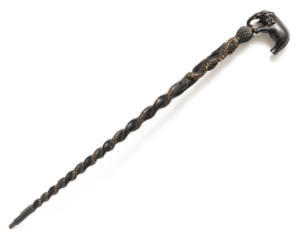 Antique and high-quality African walking stick (1 of 5)