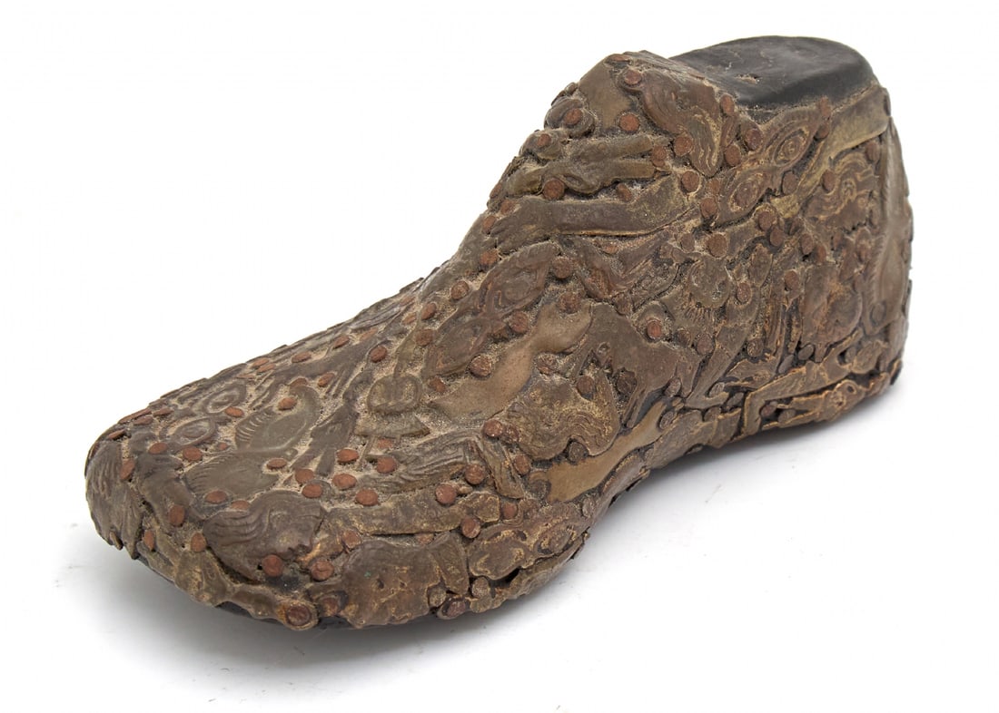 Folk Art Item (Milagro) - Wooden Shoe for a Child from the 17th or 18th Century (1 of 5)