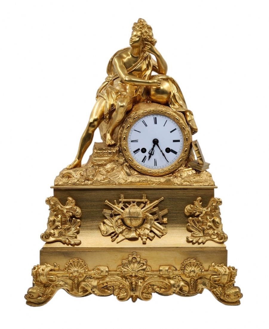 For Collectors and Connoisseurs - Antique French Mantel Clock (1 of 11)