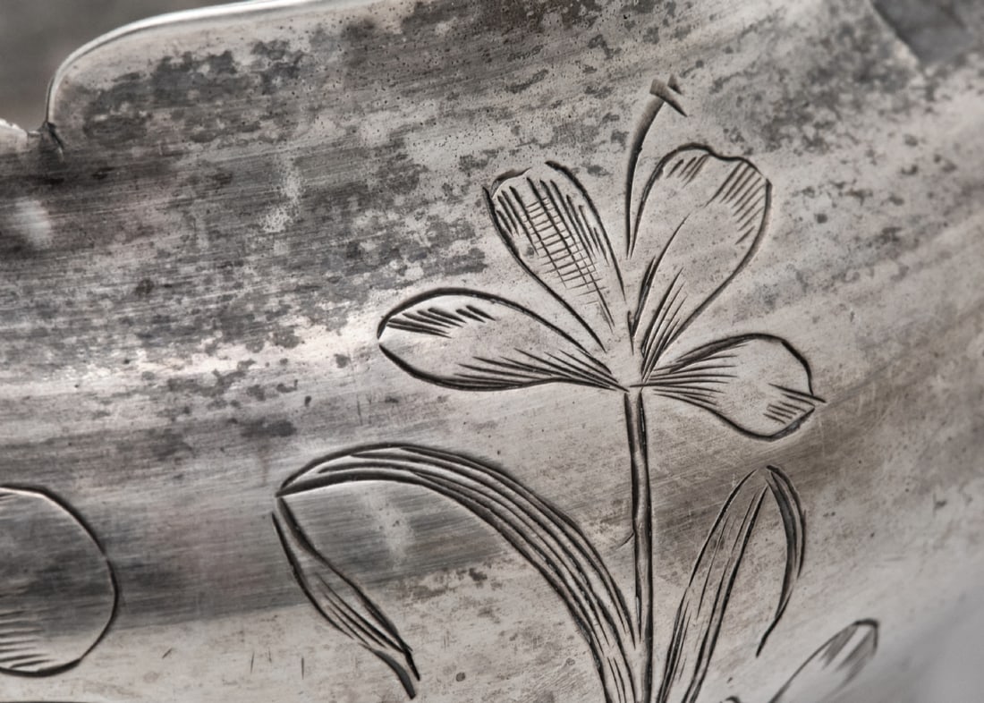 Two Antique Russian Silver Vessels, Different Makers and Models, Signed - 3