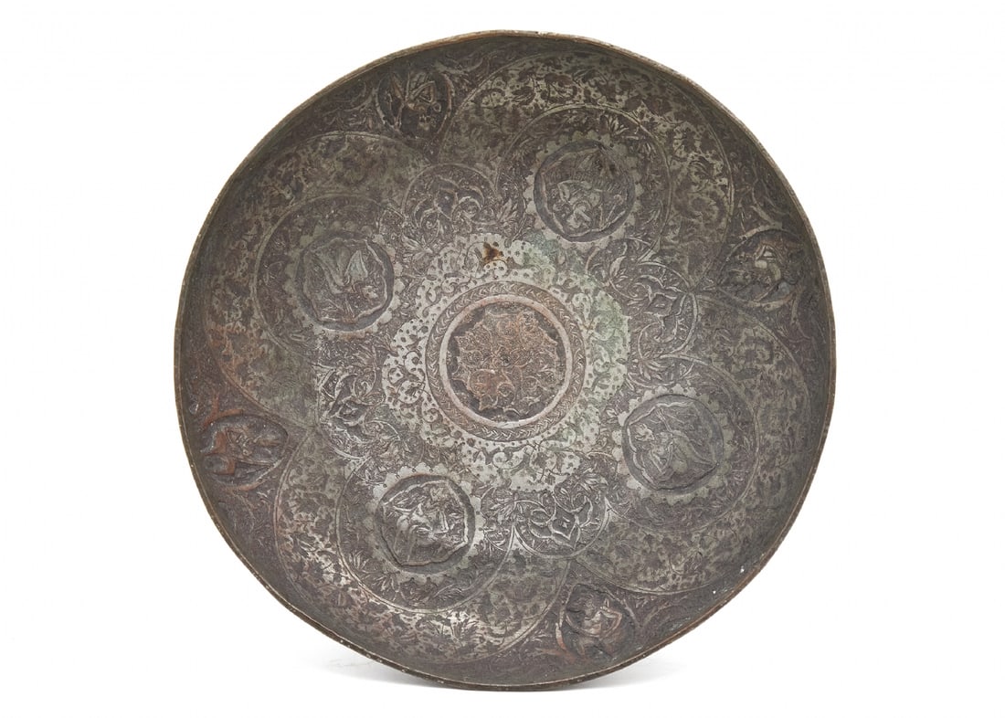 Late 18th or Early 19th Century Persian Antique Bowl (1 of 3)