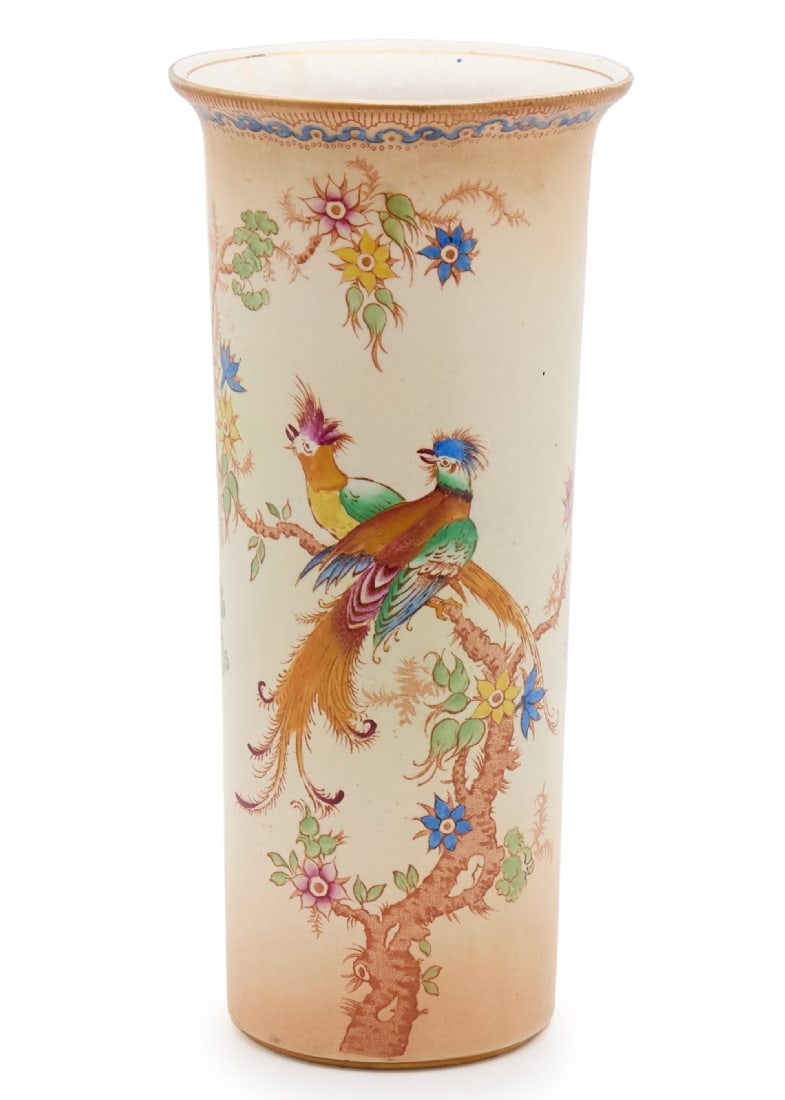 Antique English Porcelain Vase from the 19th Century (Victorian) (1 of 3)